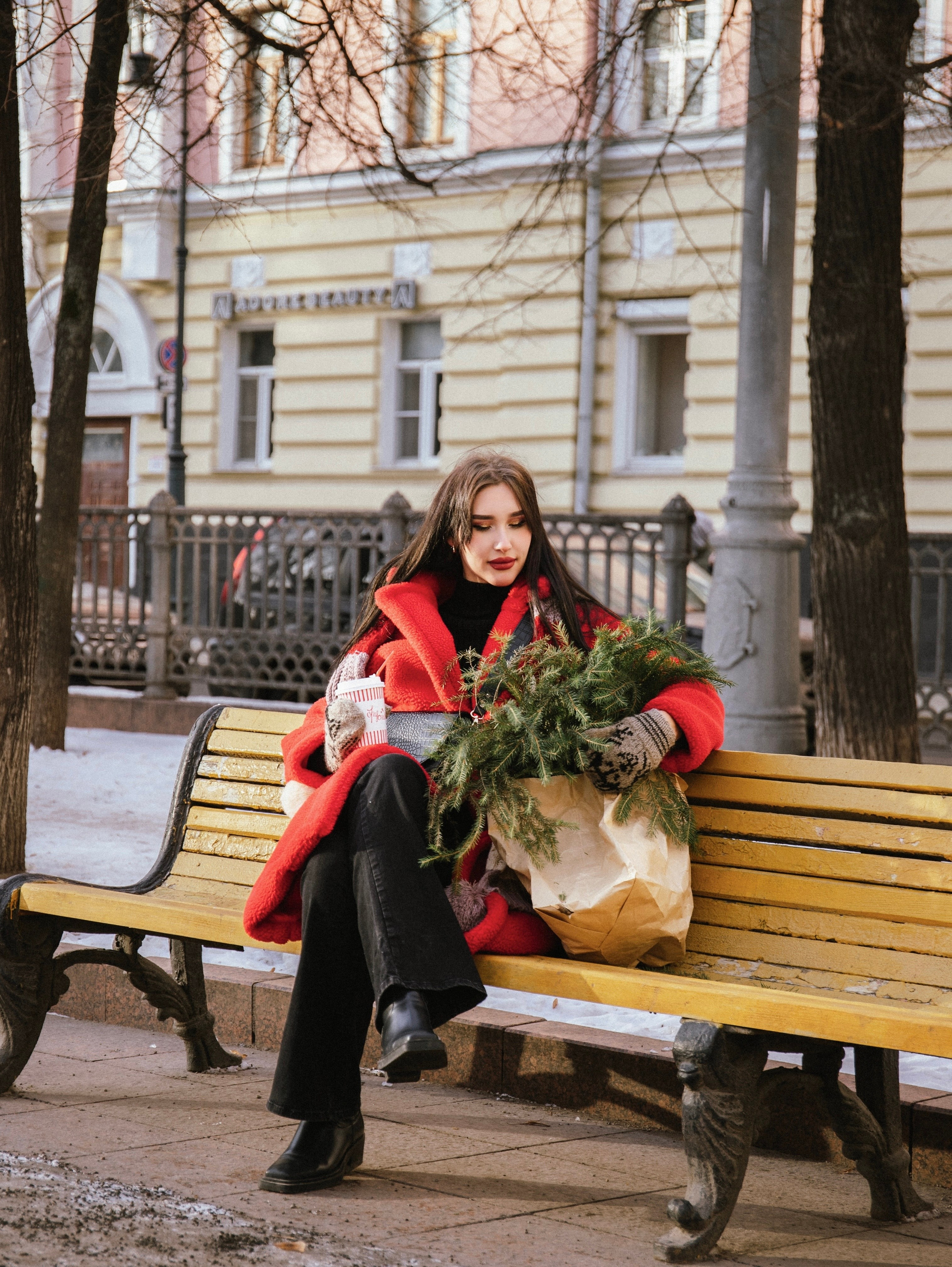 Фотопрогулка на Патриарших. Свадебный и семейный фотограф в Москве Мила Широких