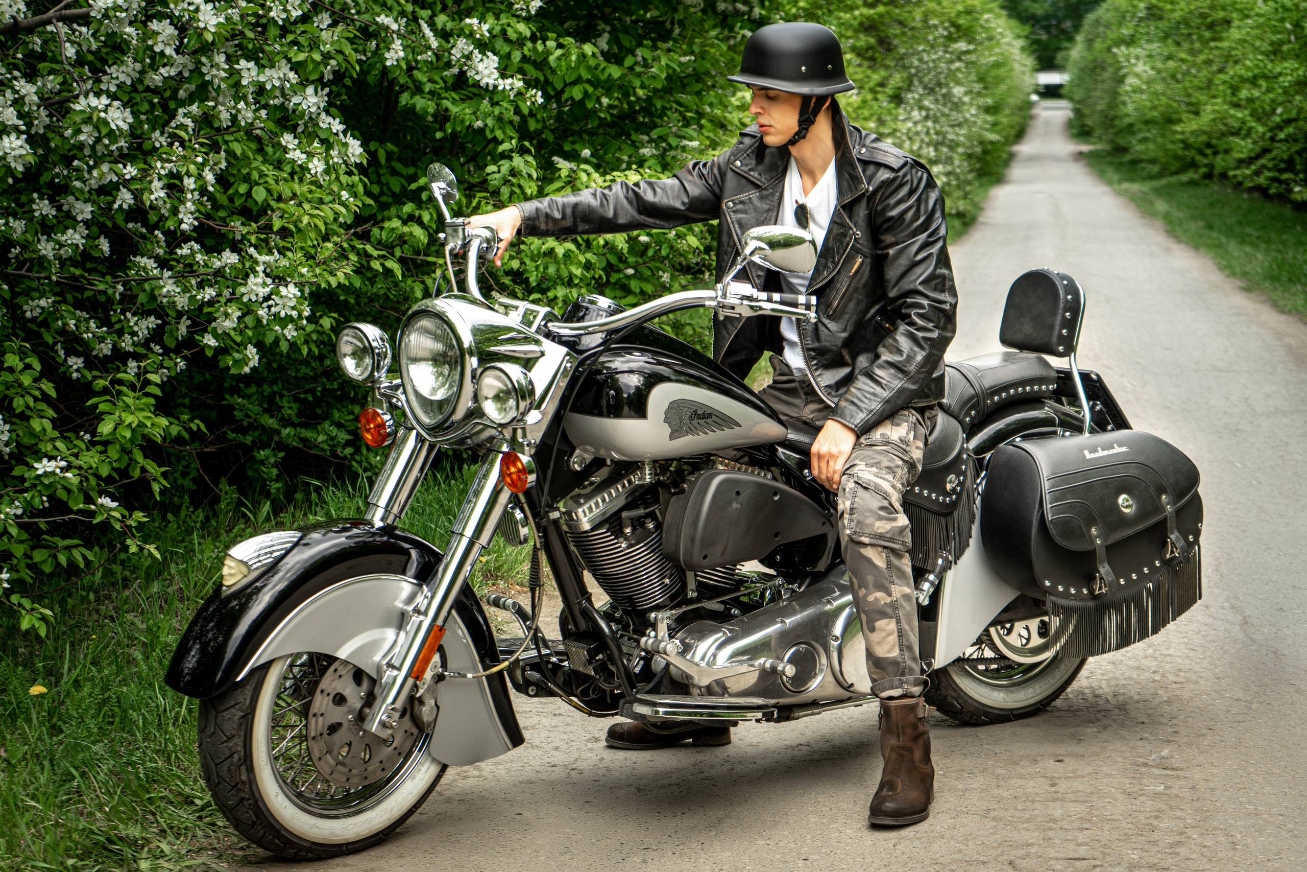 Фотосессия с мотоциклом. Фотограф Екатеринбург Кокшарова Александра