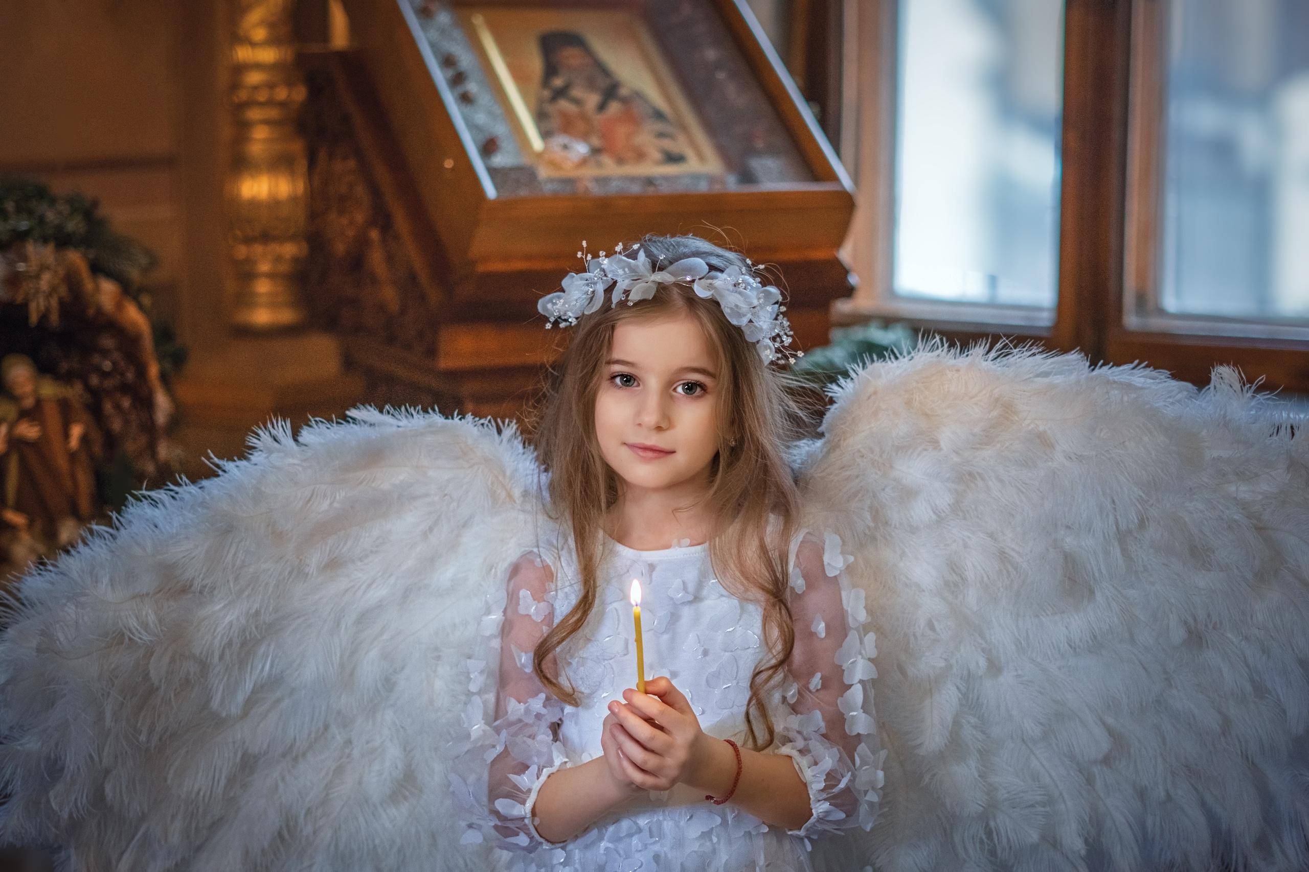 Крещение Арины в Москве