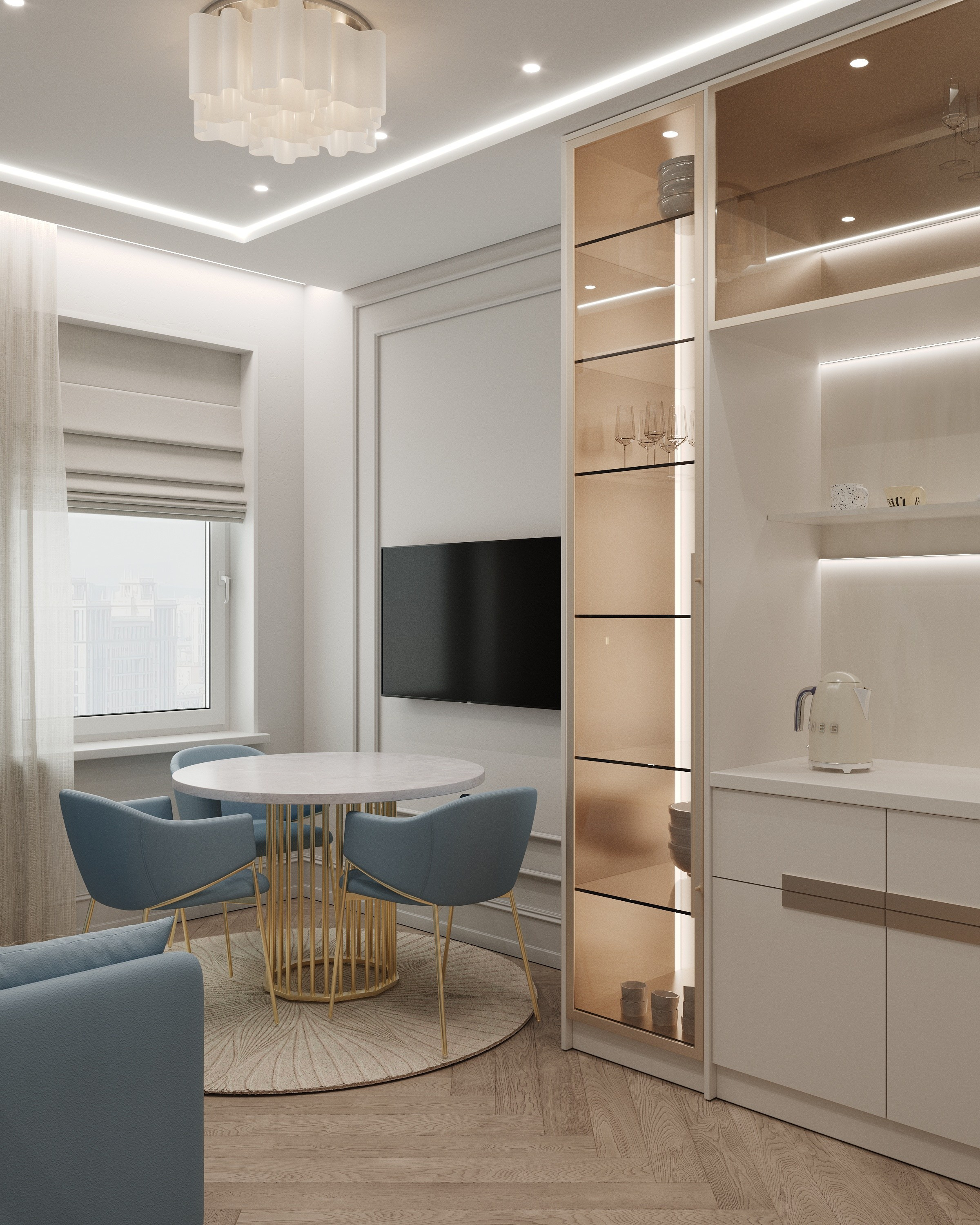 ЖК Полис Приморский/Санкт-Петербург/60 кв м. Ксения Барабаш дизайнер интерьера в Санкт-Петербурге