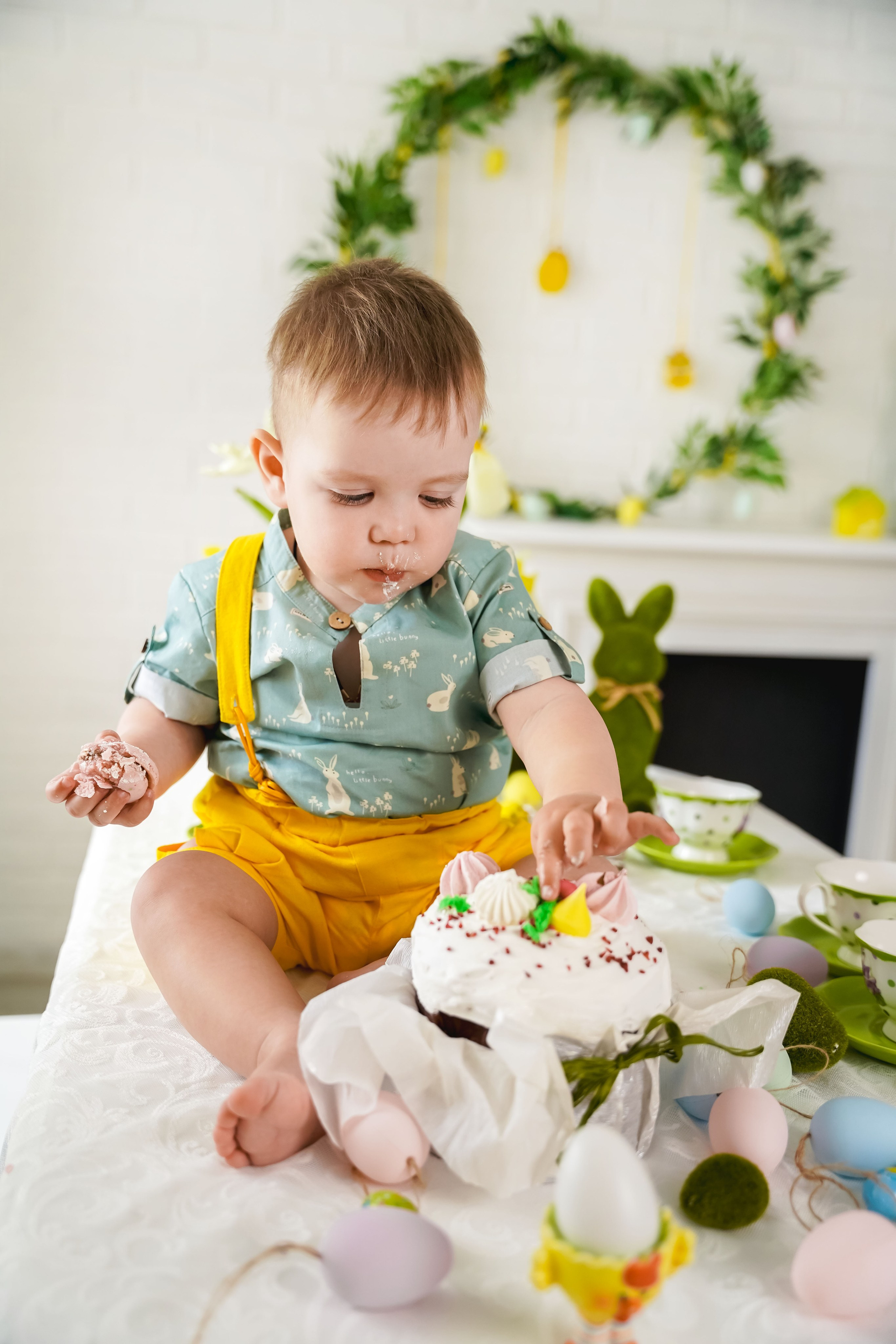 ПРОЕКТ «ПАСХАЛЬНЫЙ» С УТЯТАМИ. Фотограф в Ялте Инна Найден. Детский и семейный фотограф