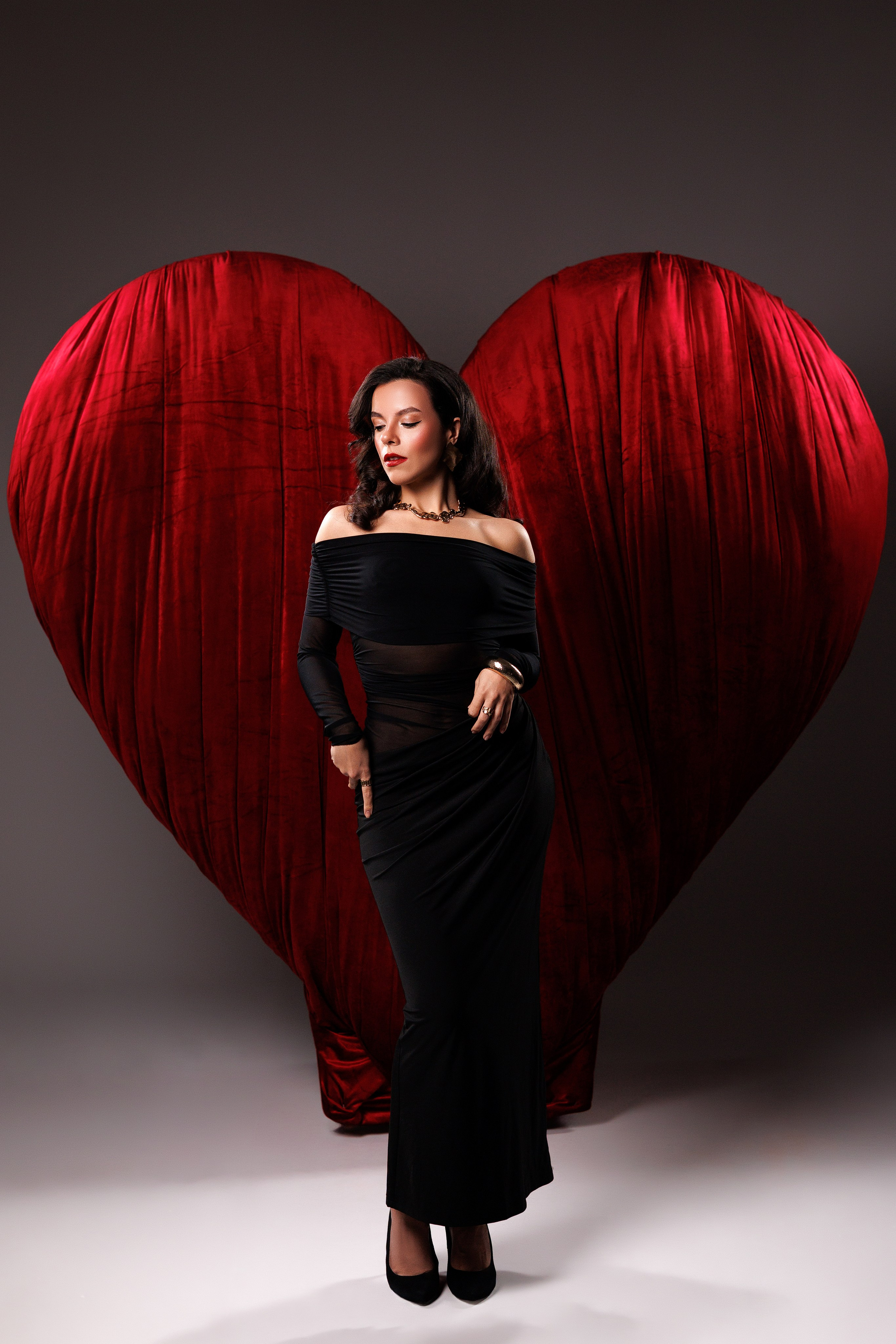 Женский портрет в студии. Фотограф Минск