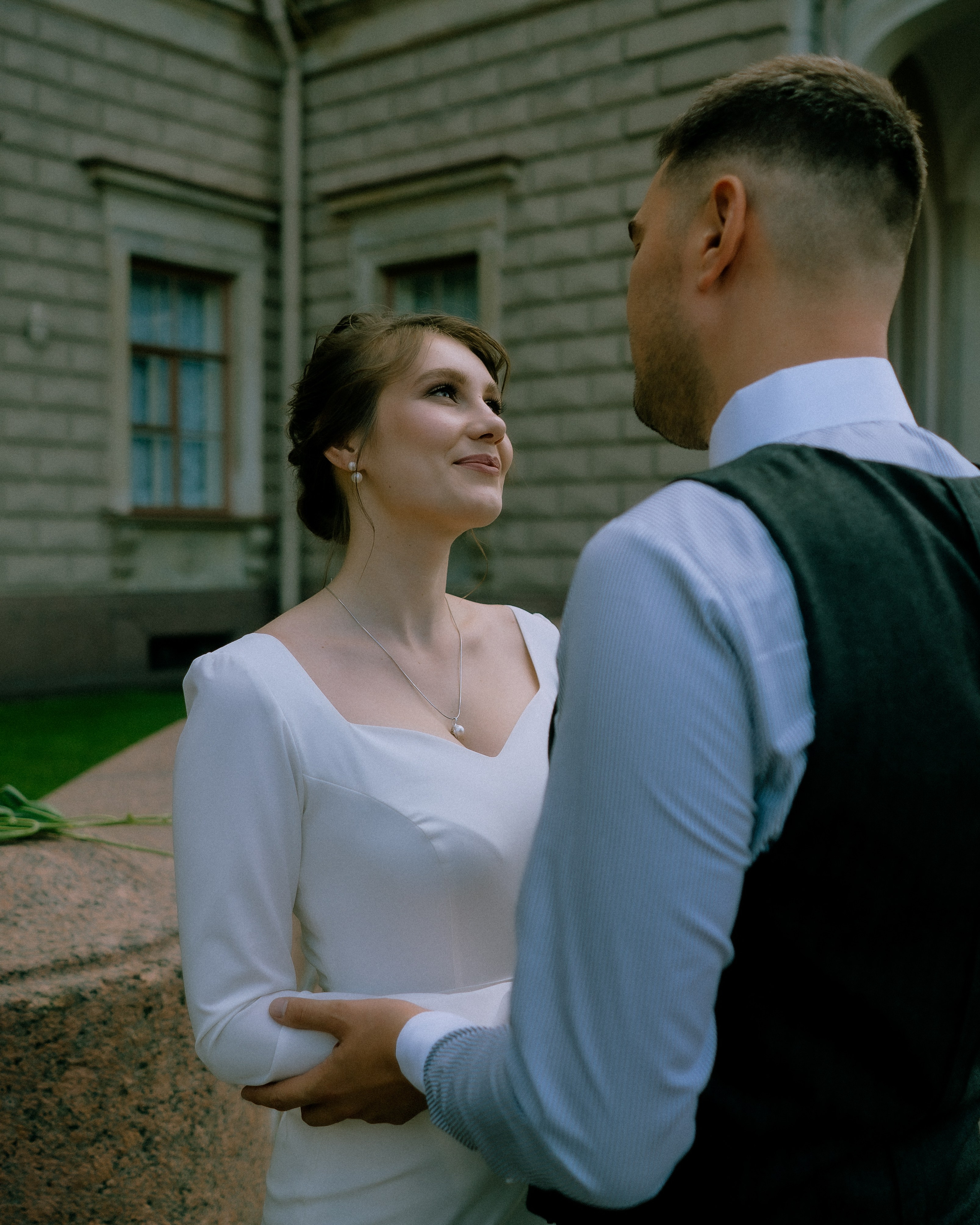 Коротко о нежности'. Свадебный фотограф в Санкт-Петербурге Миша Репина