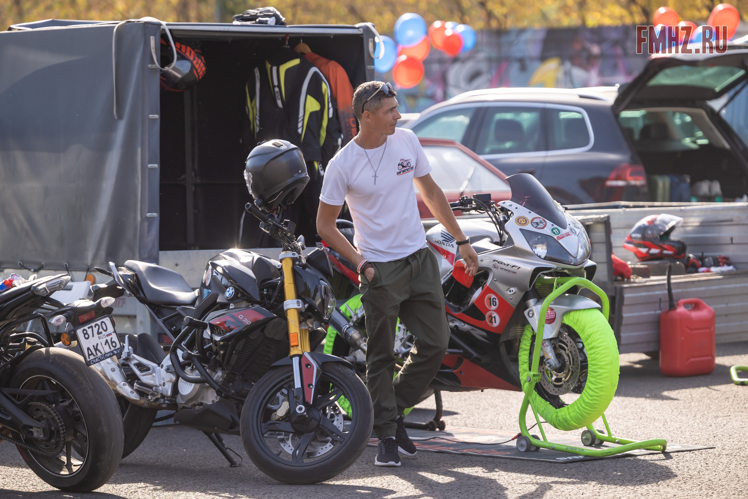 Соревнования по мотоджимхане на площадке Мосгортранс 15.09.2024. Фотограф Владимир Охрименко