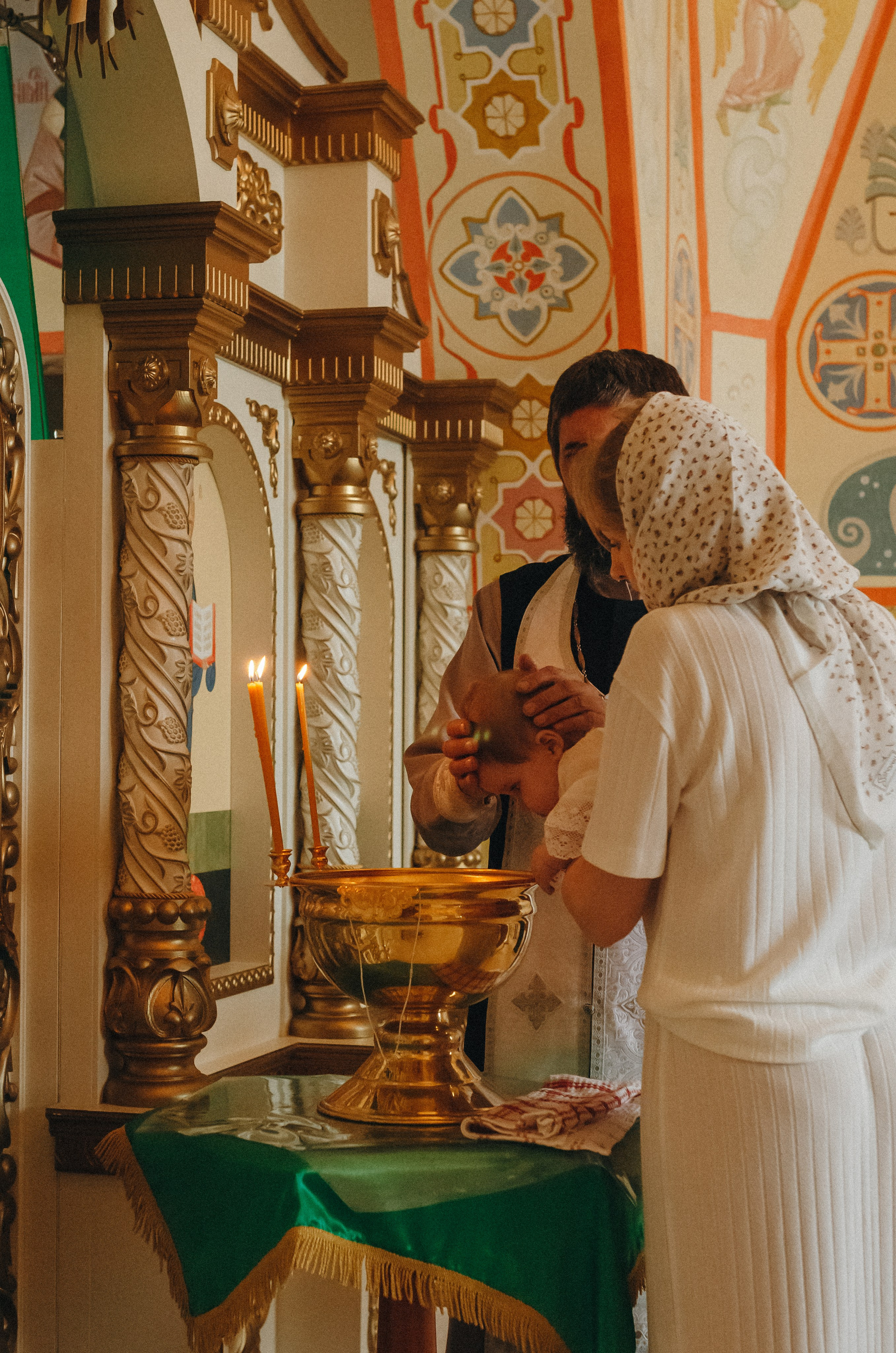 Таинство крещения Полины. Семейный фотограф в Барнауле Ирина Ястребова