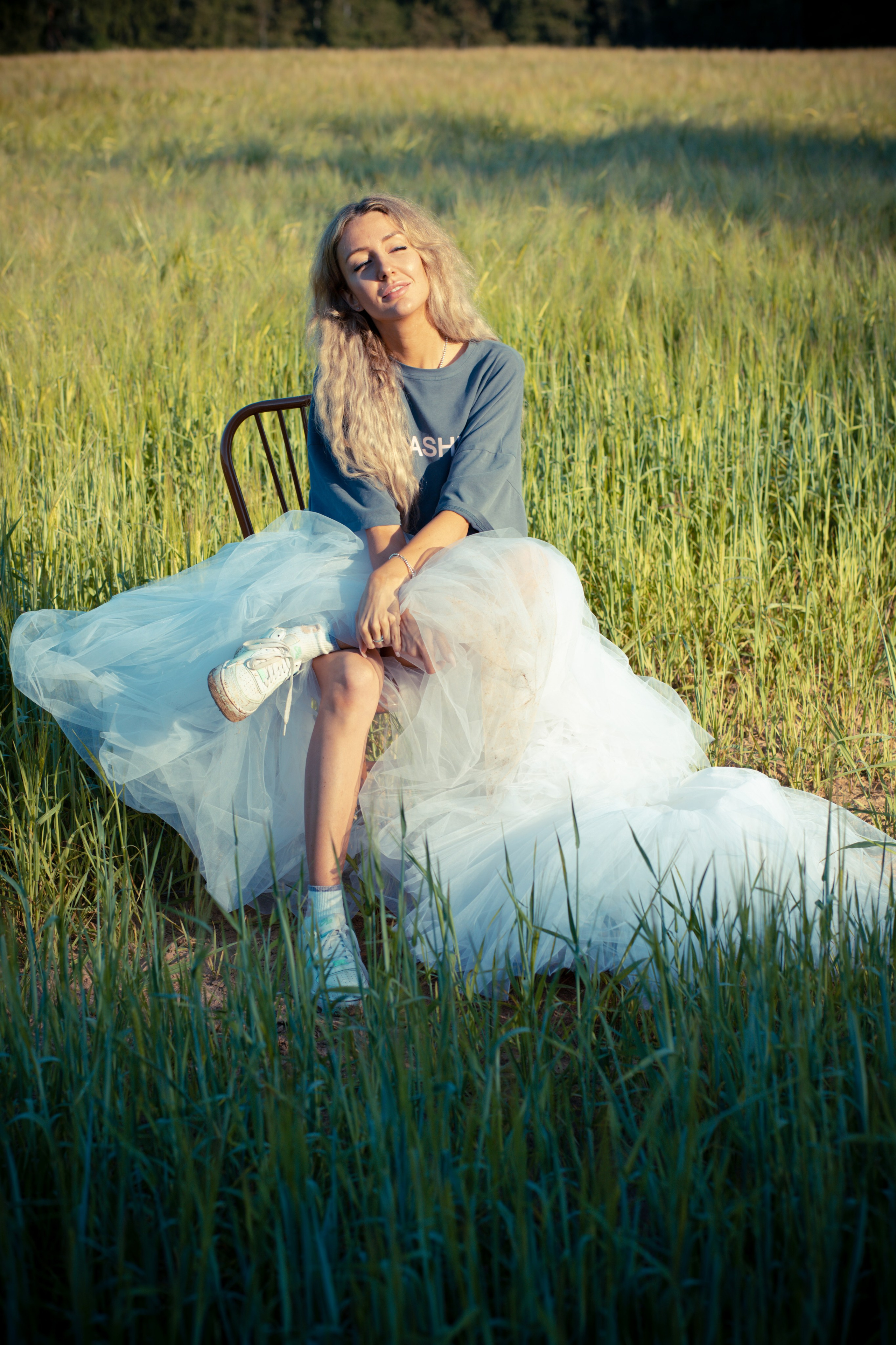 В поле. Фотограф Пушкино и Москва Анастасия Коган