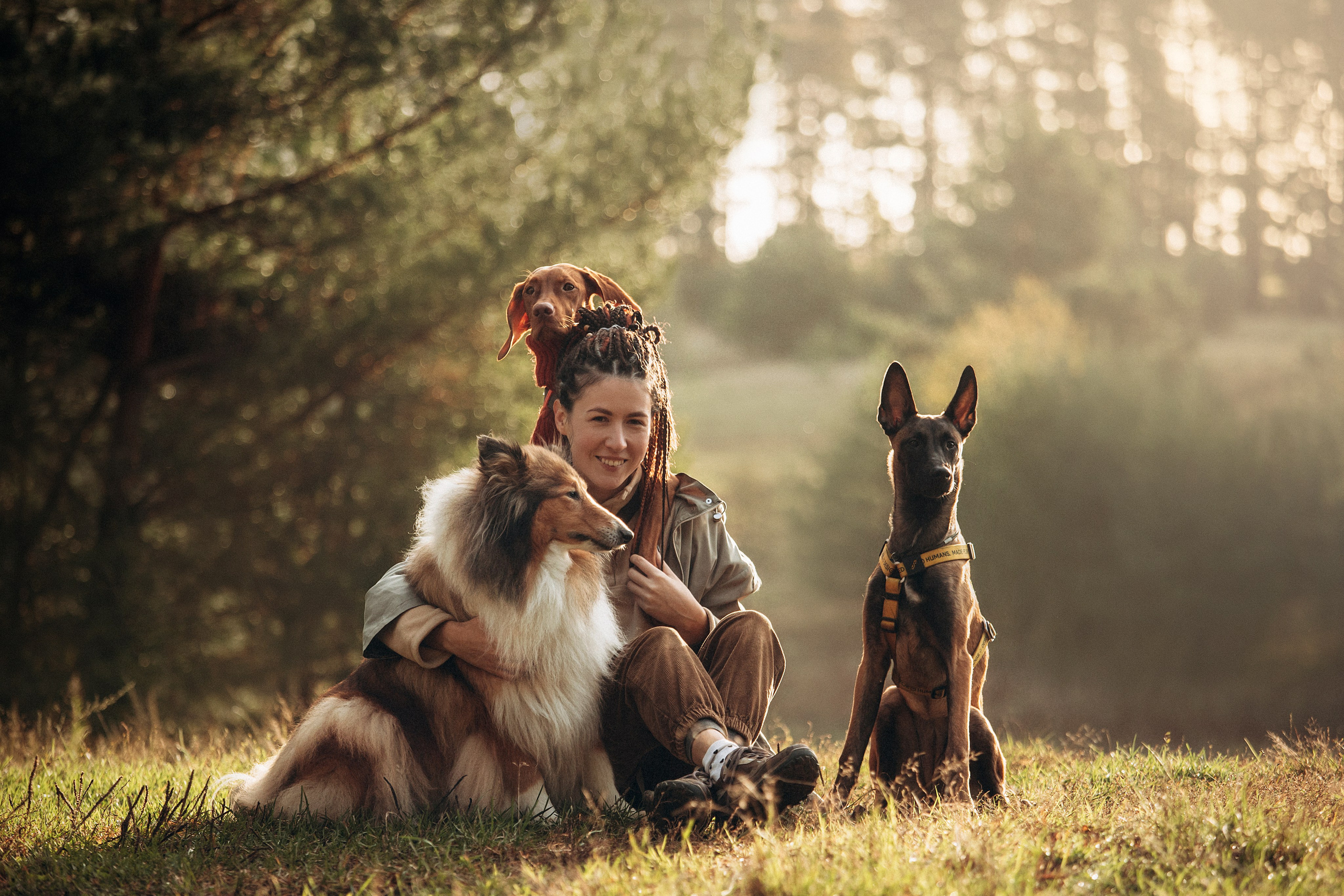 Трисс, Эста, Яся и их семья. Фотограф — Анималист | Санкт-Петербург