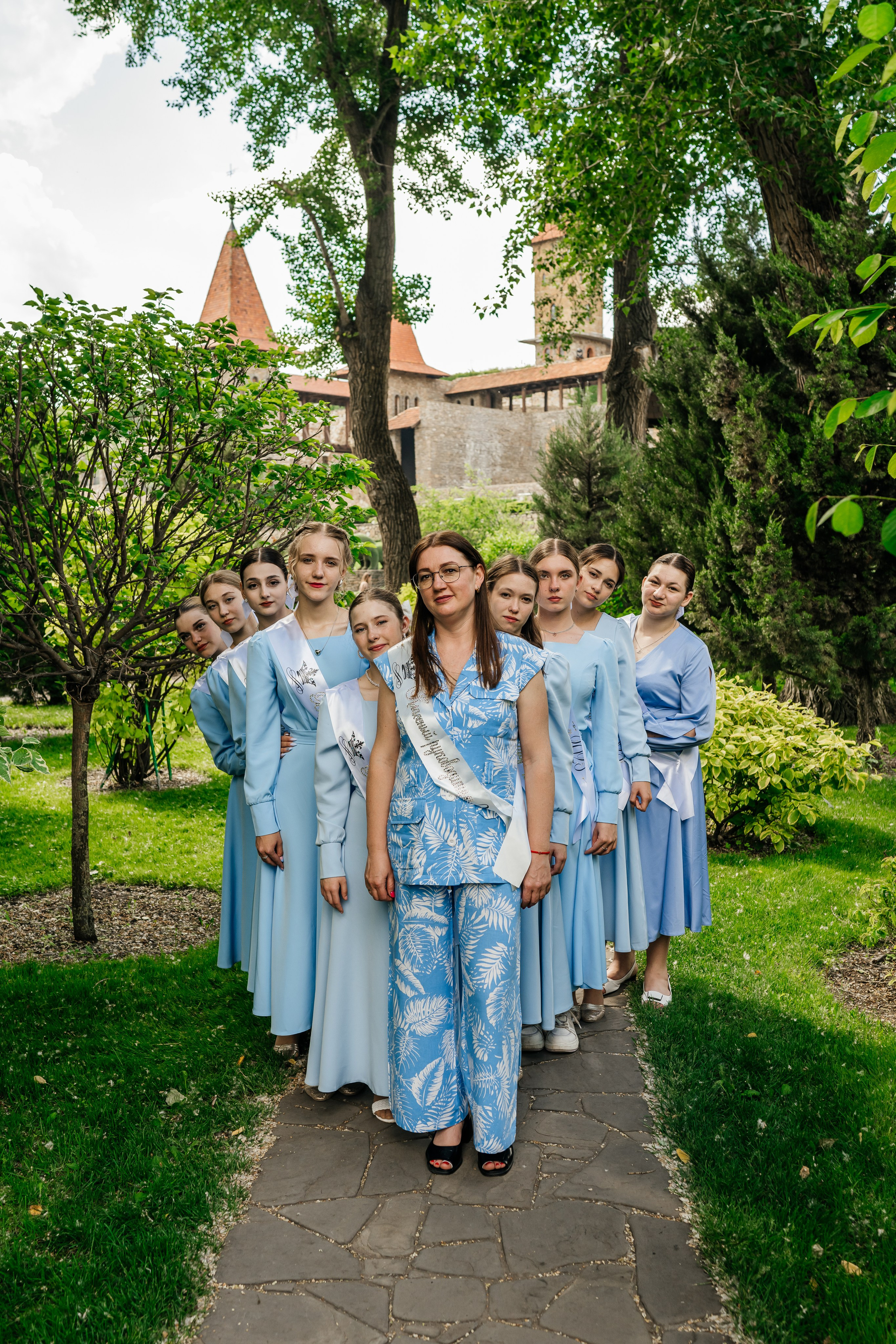 Школьники-кадеты в парке Лога. Фотограф в Каменске-Шахтинском Ольга Сагал