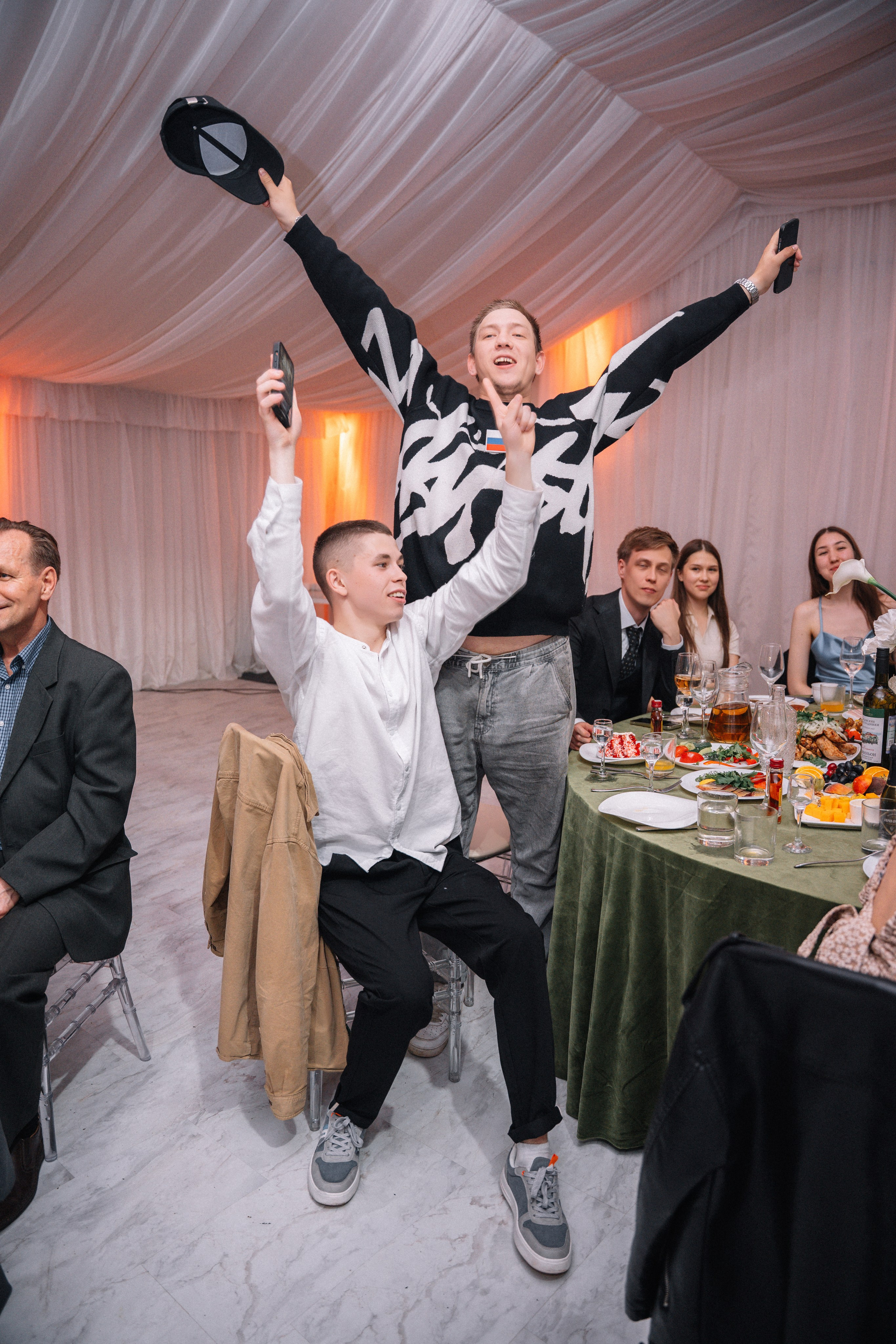 Съёмка банкета. Свадебный фотограф видеограф Чебоксары