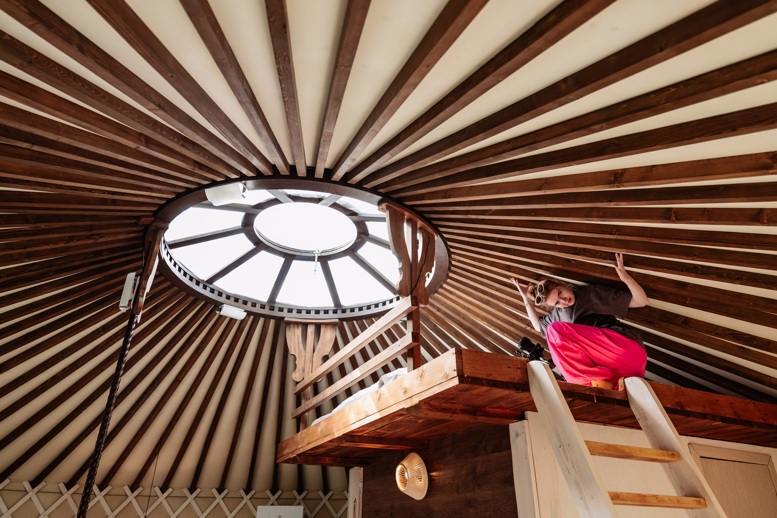 БЕРЕЗКА ВИЛАДЖ | Глэмпинг в Коломне | Юрта «Лесная». ФОТОГРАФ ИРИНА ШАМАТАВА