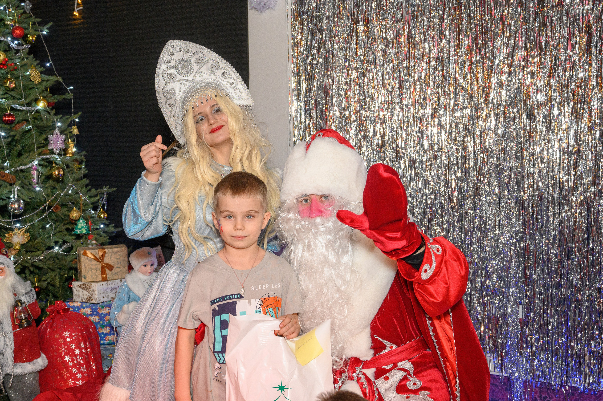 Новый год (дети-сироты). Семейный фотограф Казакова Дарья