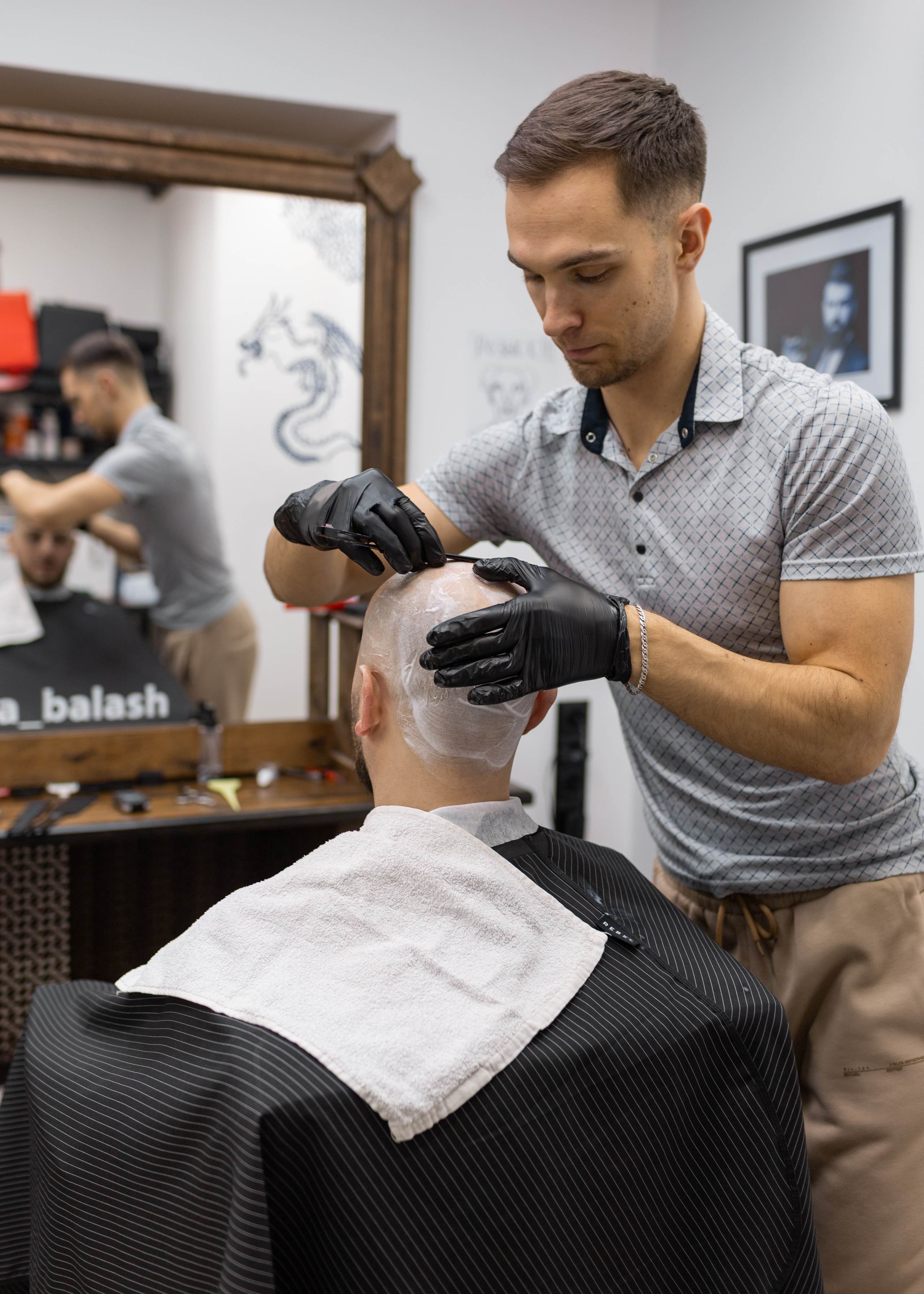 Барбершоп BRITANIA. Фотограф Наталья Молчанова