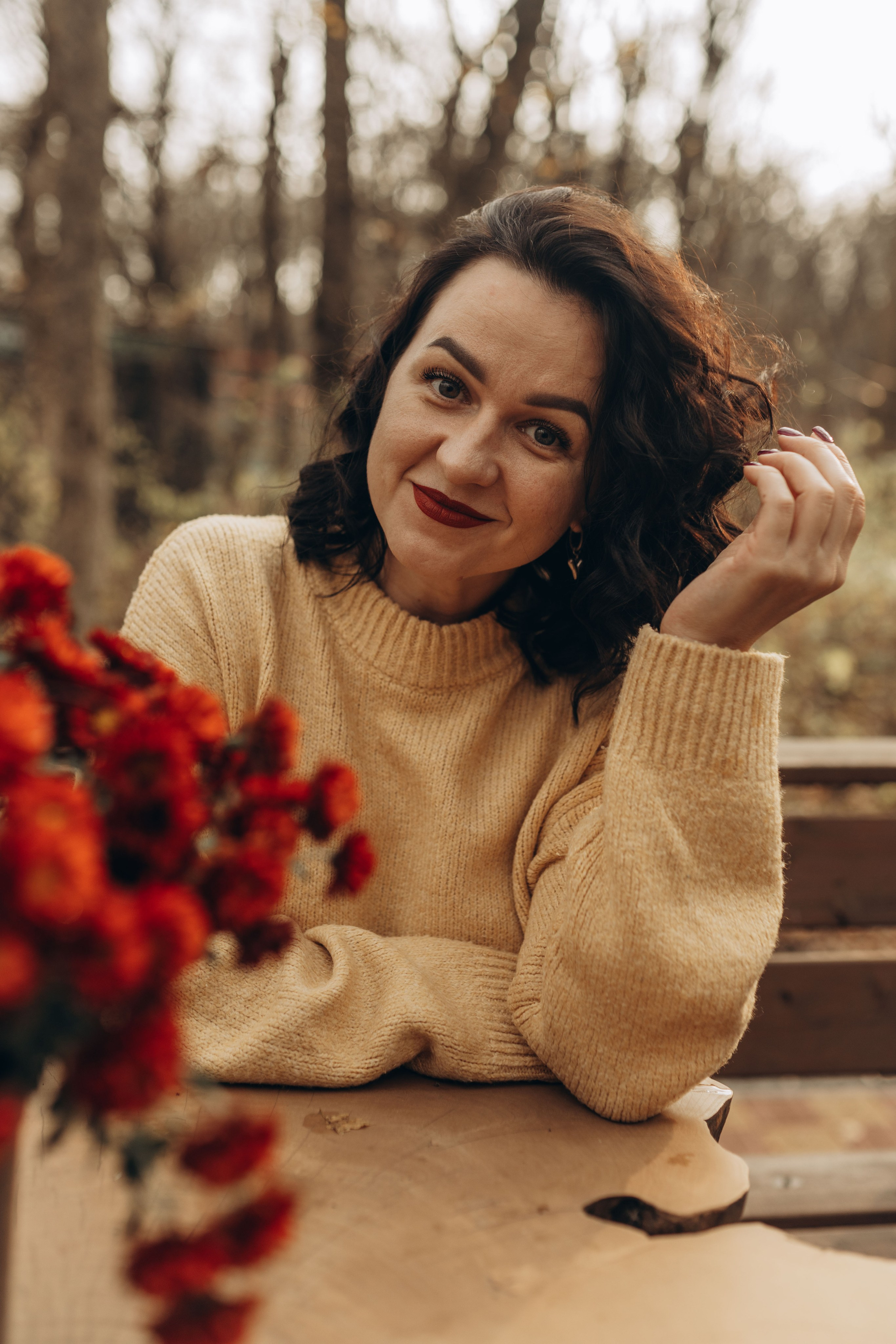 Осенняя прогулка с Кристиной. Фотограф в Ставрополе Svetlana Matveeva