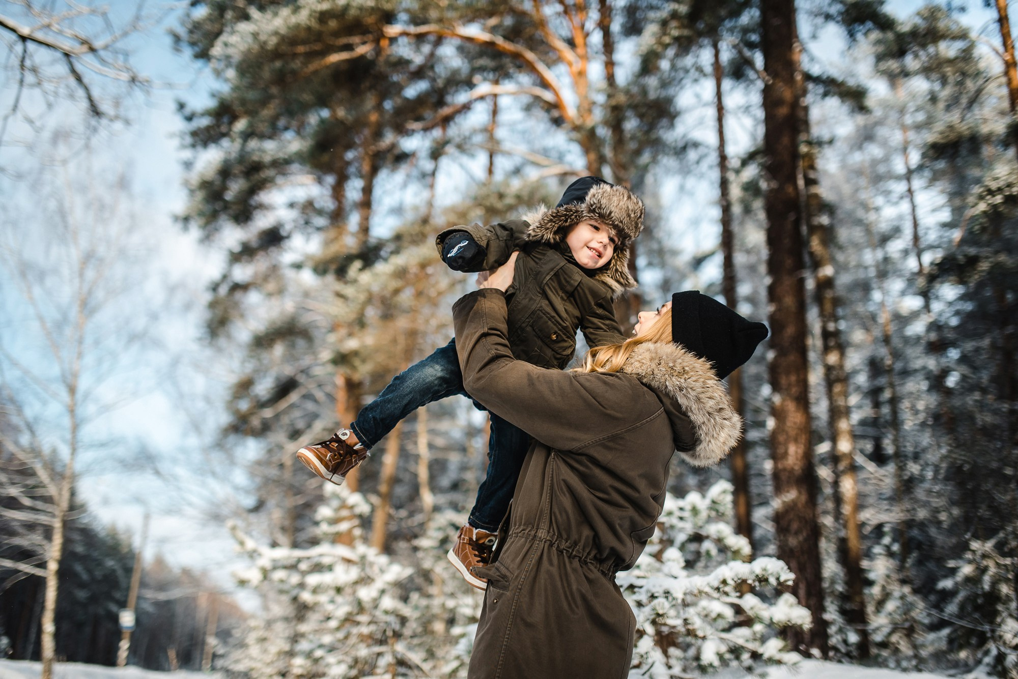 «Зимняя сказка». Свадебный и семейный фотограф в Минске Алексей Пузиков