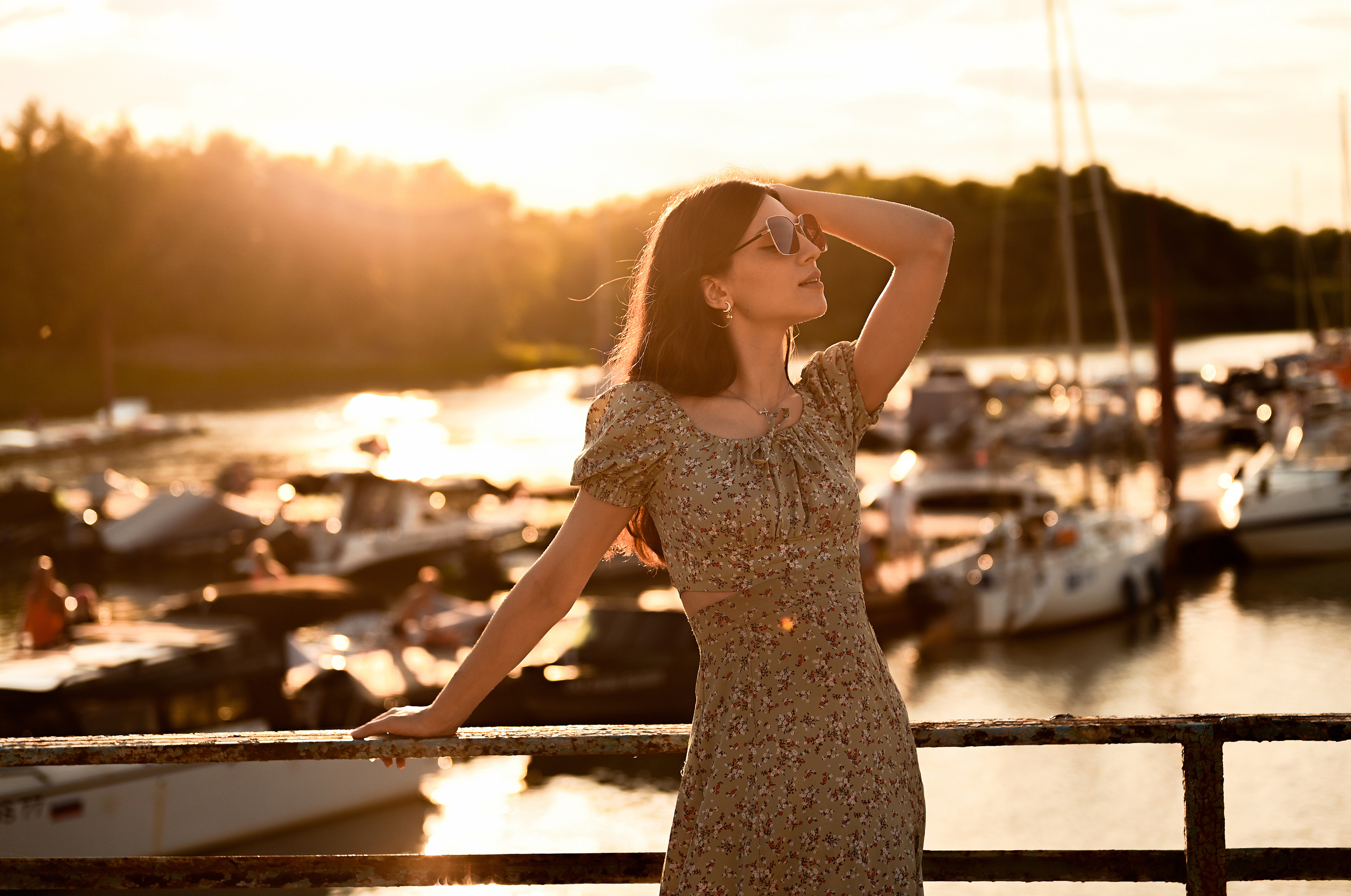 Love story Александра и Виктории на закате. Свадебный, семейный, детский, контент фотограф в Омске Максим Ильин