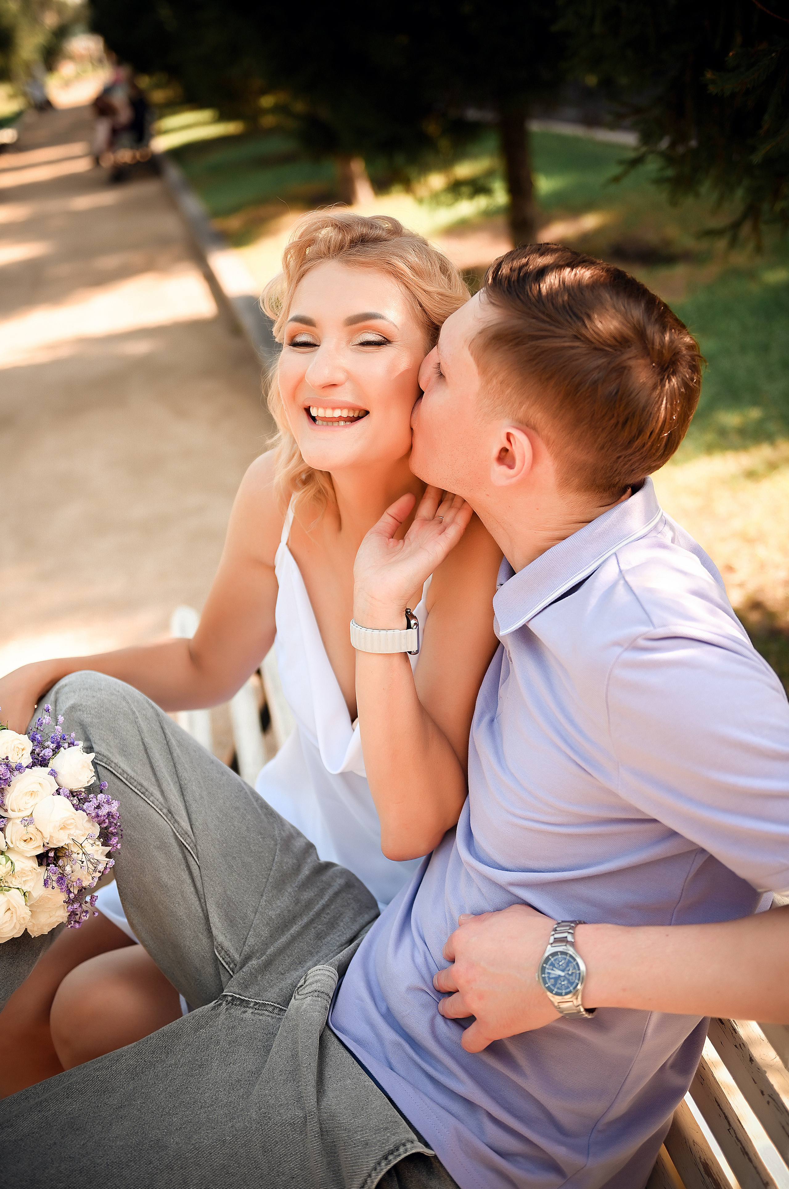 ПАША и ЖЕНЯ веселая часовая прогулка. Свадебный, семейный, детский, контент фотограф в Омске Максим Ильин