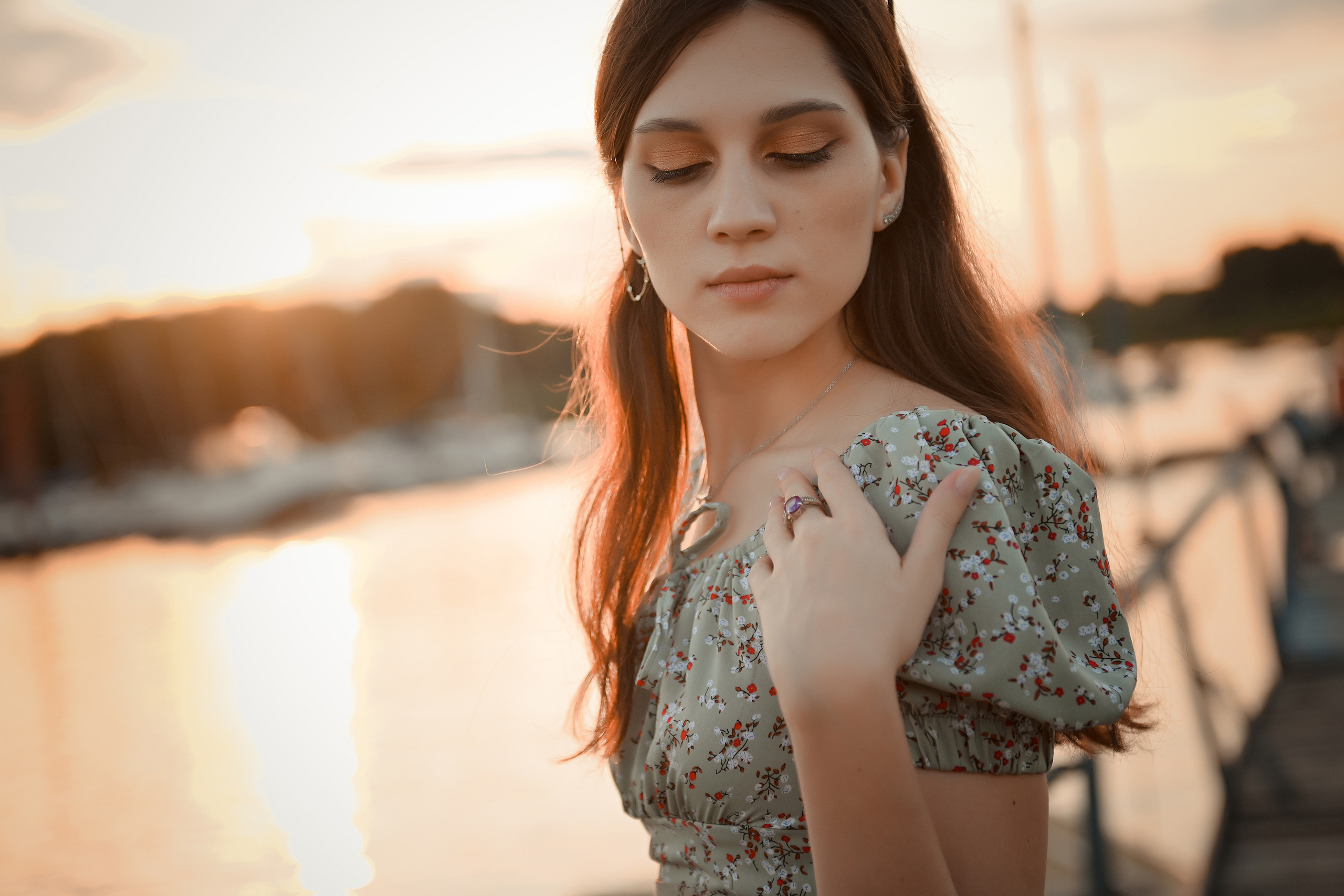 Love story Александра и Виктории на закате. Свадебный, семейный, детский, контент фотограф в Омске Максим Ильин