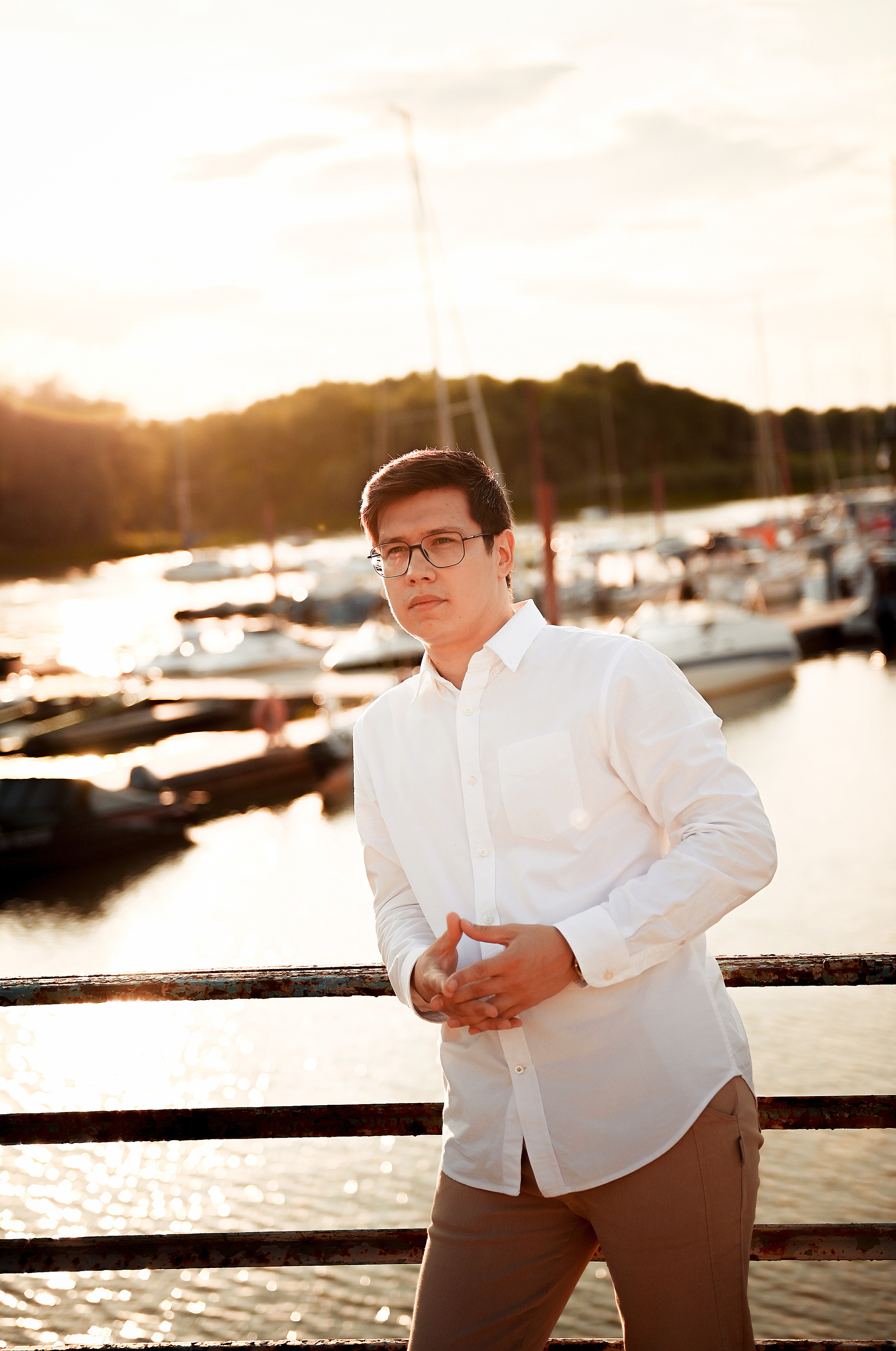 Love story Александра и Виктории на закате. Свадебный, семейный, детский, контент фотограф в Омске Максим Ильин