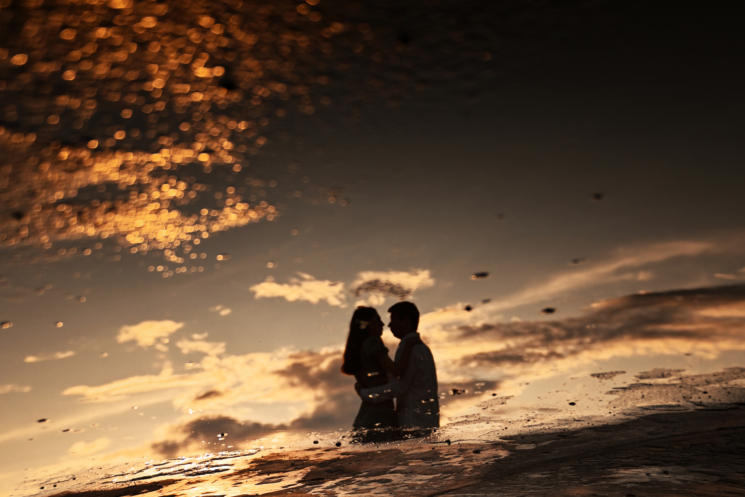 Love story Александра и Виктории на закате. Свадебный, семейный, детский, контент фотограф в Омске Максим Ильин