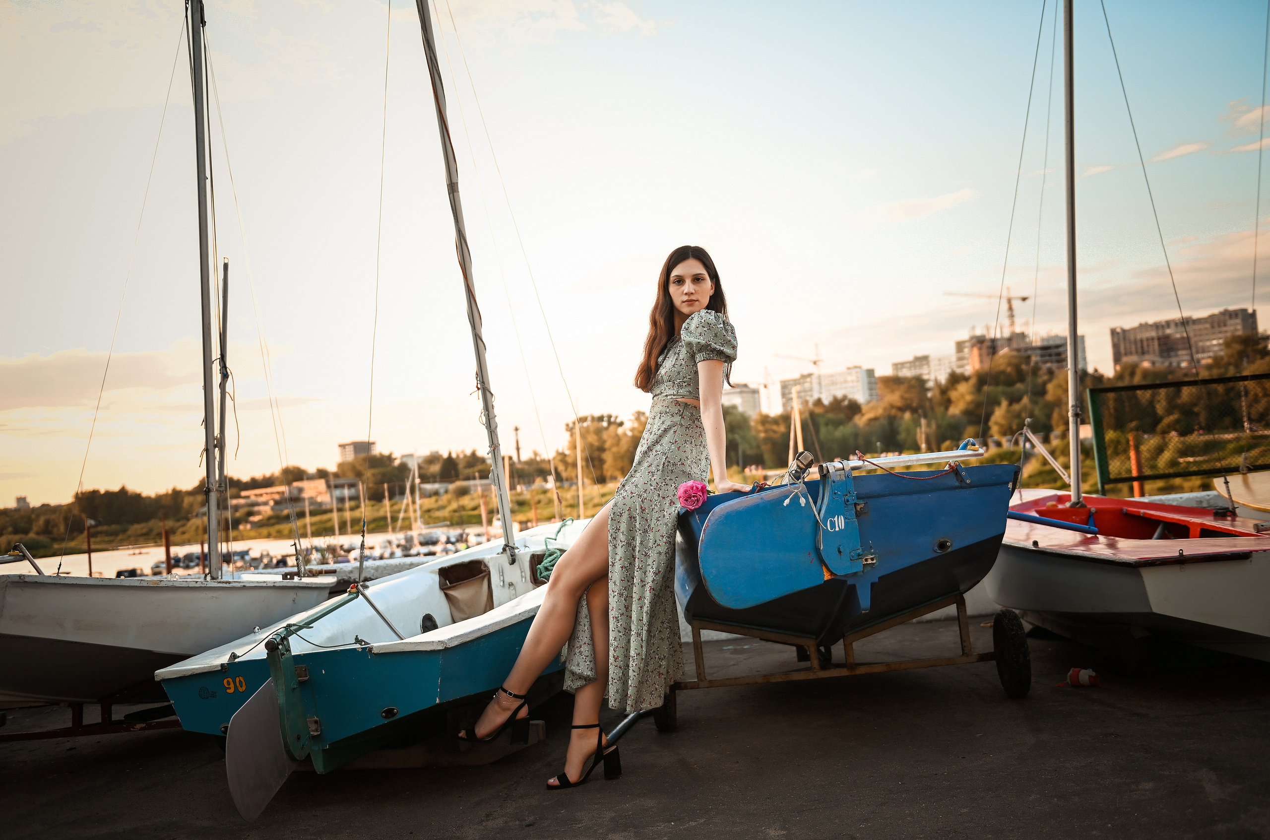 Love story Александра и Виктории на закате. Свадебный, семейный, детский, контент фотограф в Омске Максим Ильин