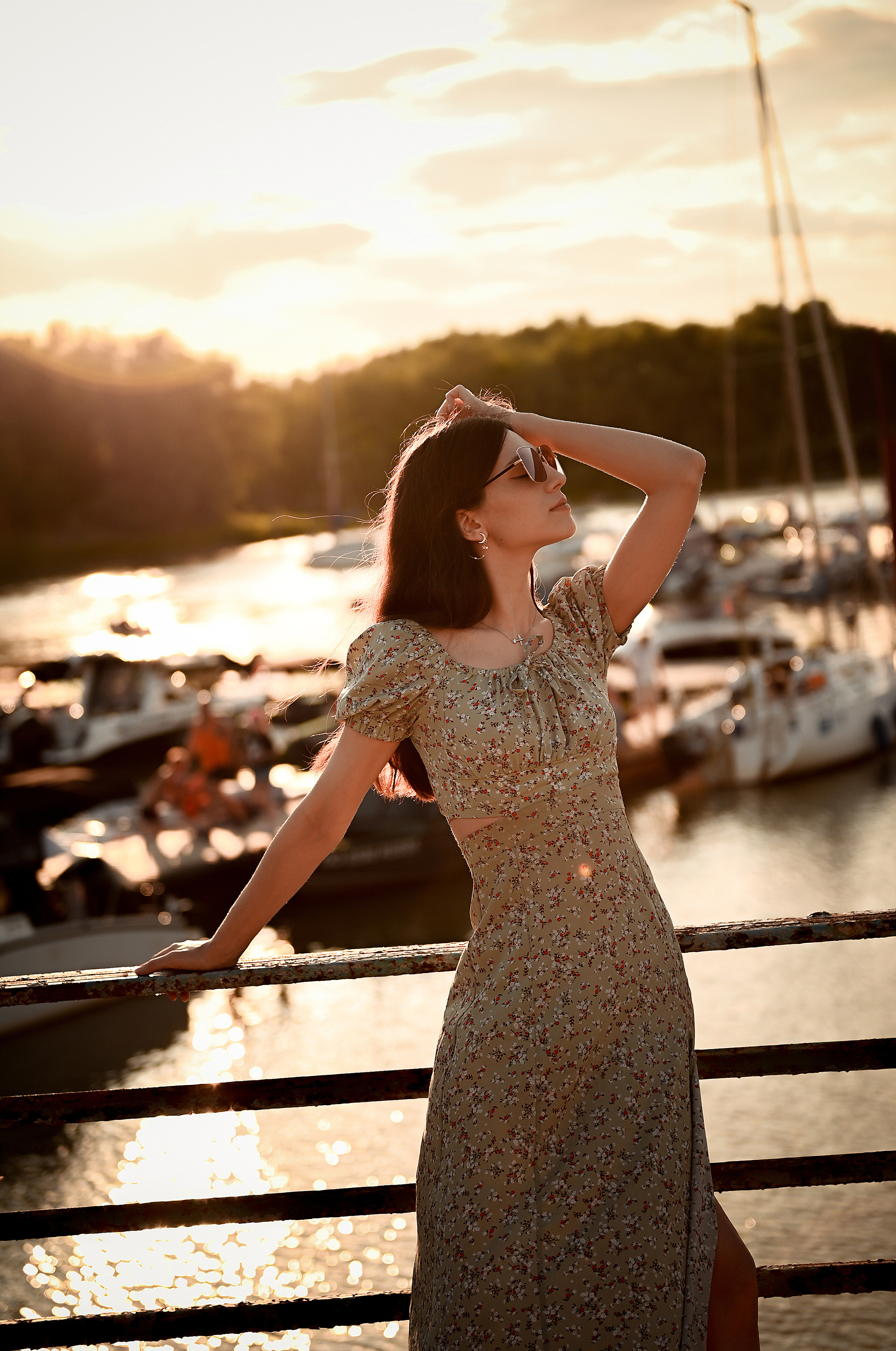 Love story Александра и Виктории на закате. Свадебный, семейный, детский, контент фотограф в Омске Максим Ильин