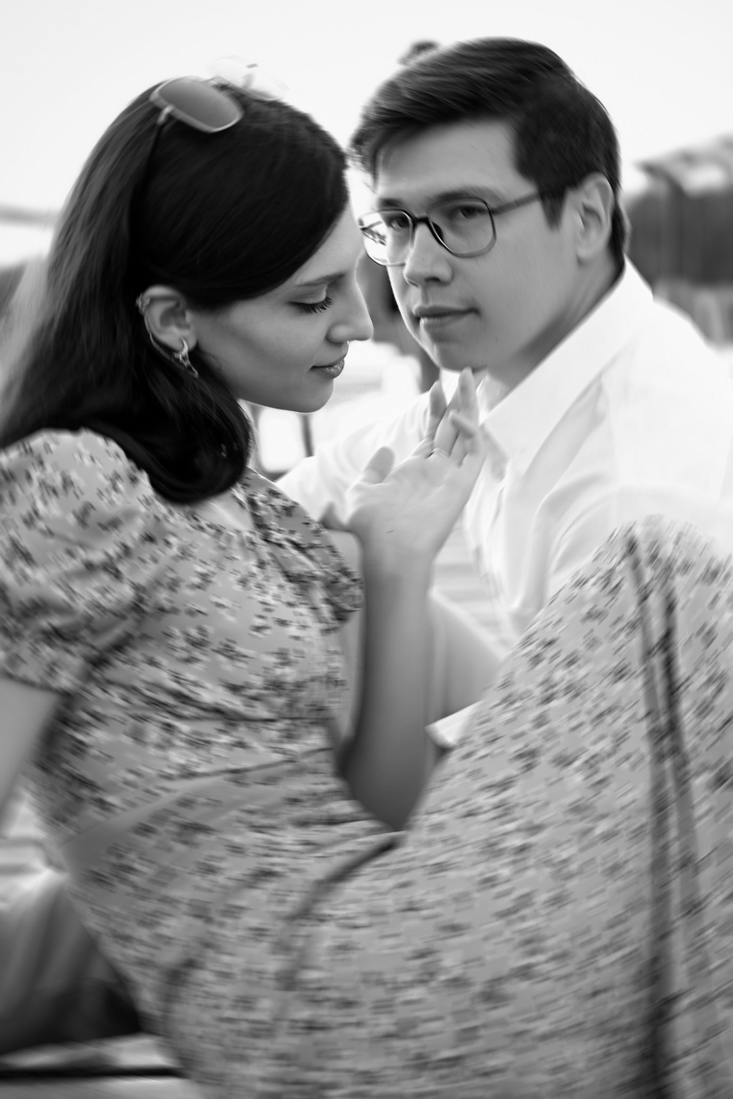 Love story Александра и Виктории на закате. Свадебный, семейный, детский, контент фотограф в Омске Максим Ильин