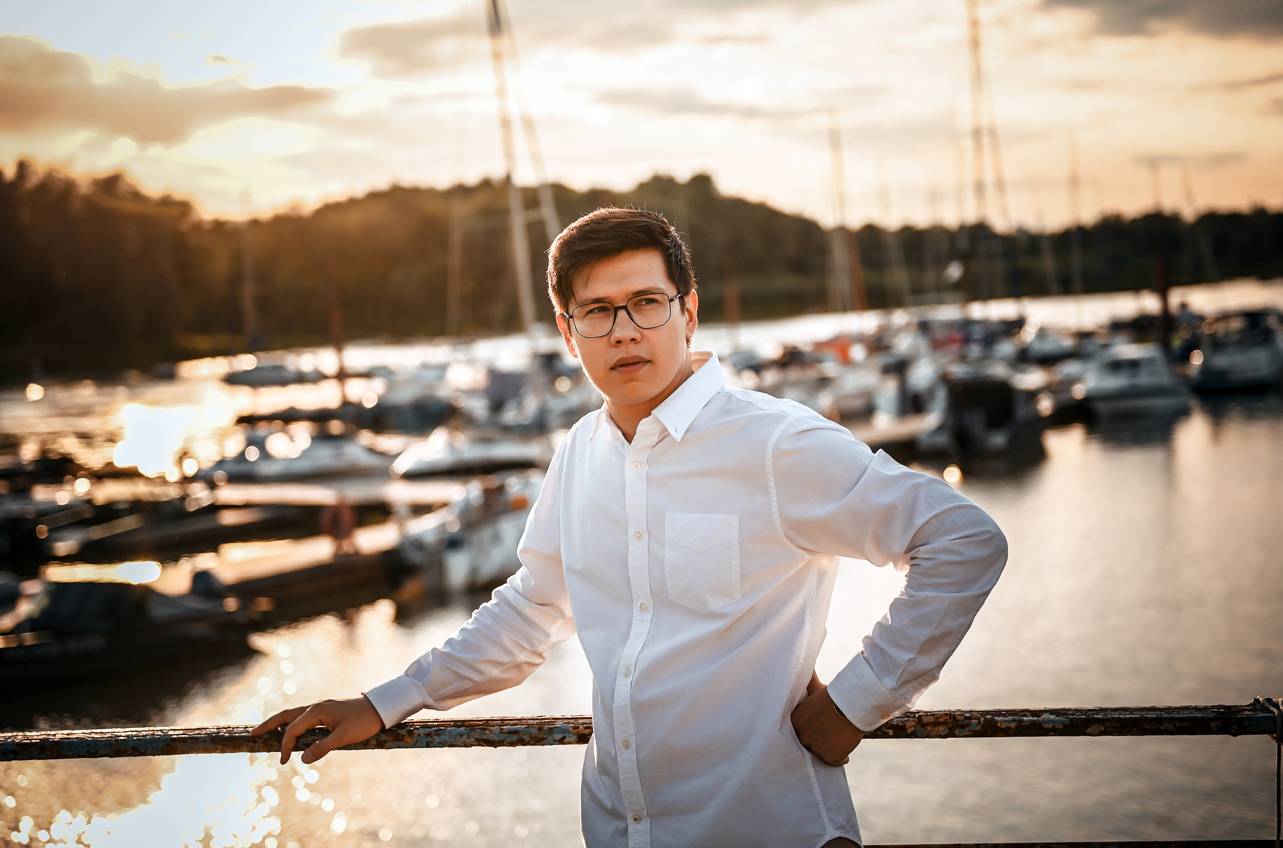 Love story Александра и Виктории на закате. Свадебный, семейный, детский, контент фотограф в Омске Максим Ильин