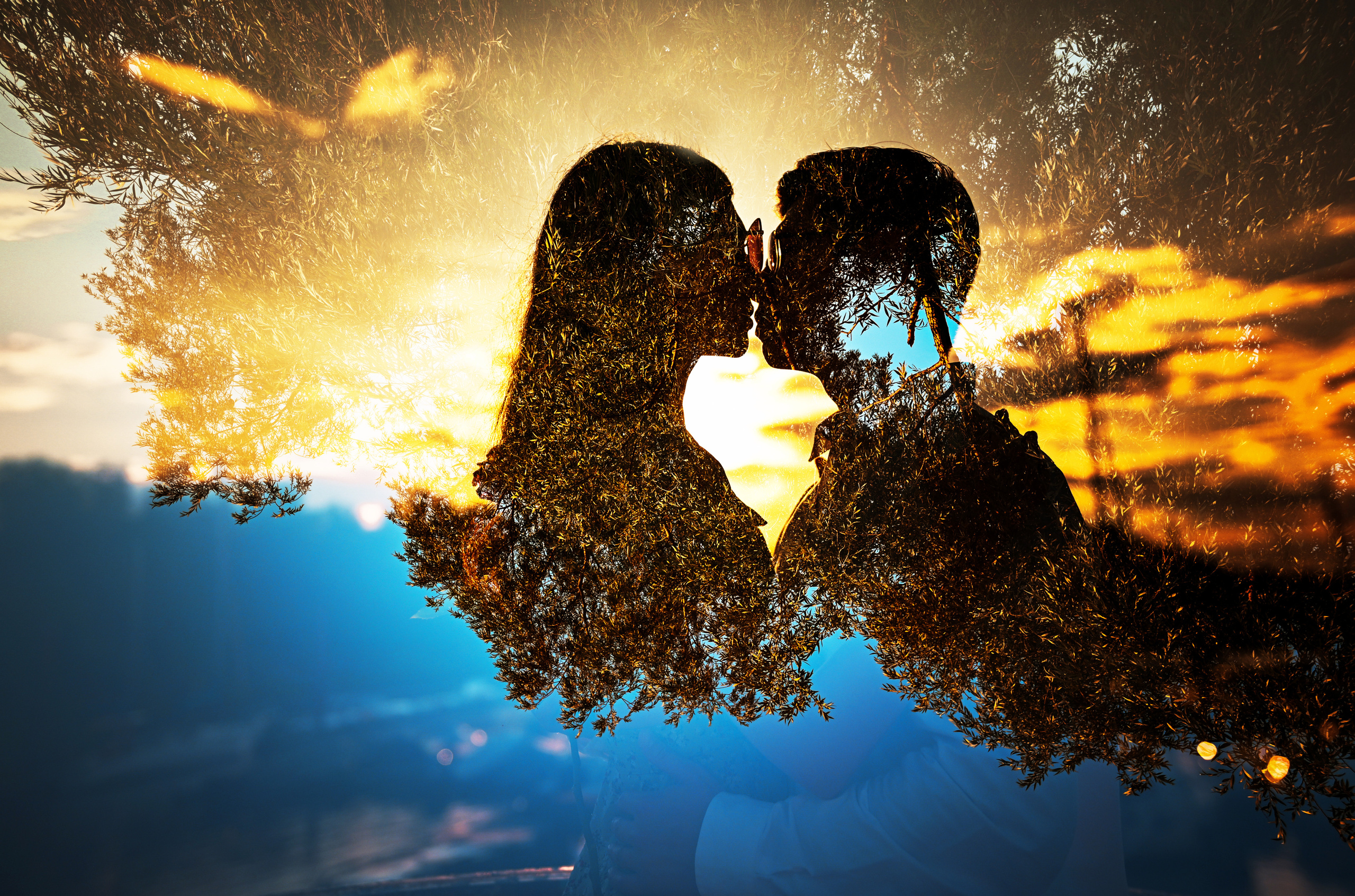 Love story Александра и Виктории на закате. Свадебный, семейный, детский, контент фотограф в Омске Максим Ильин