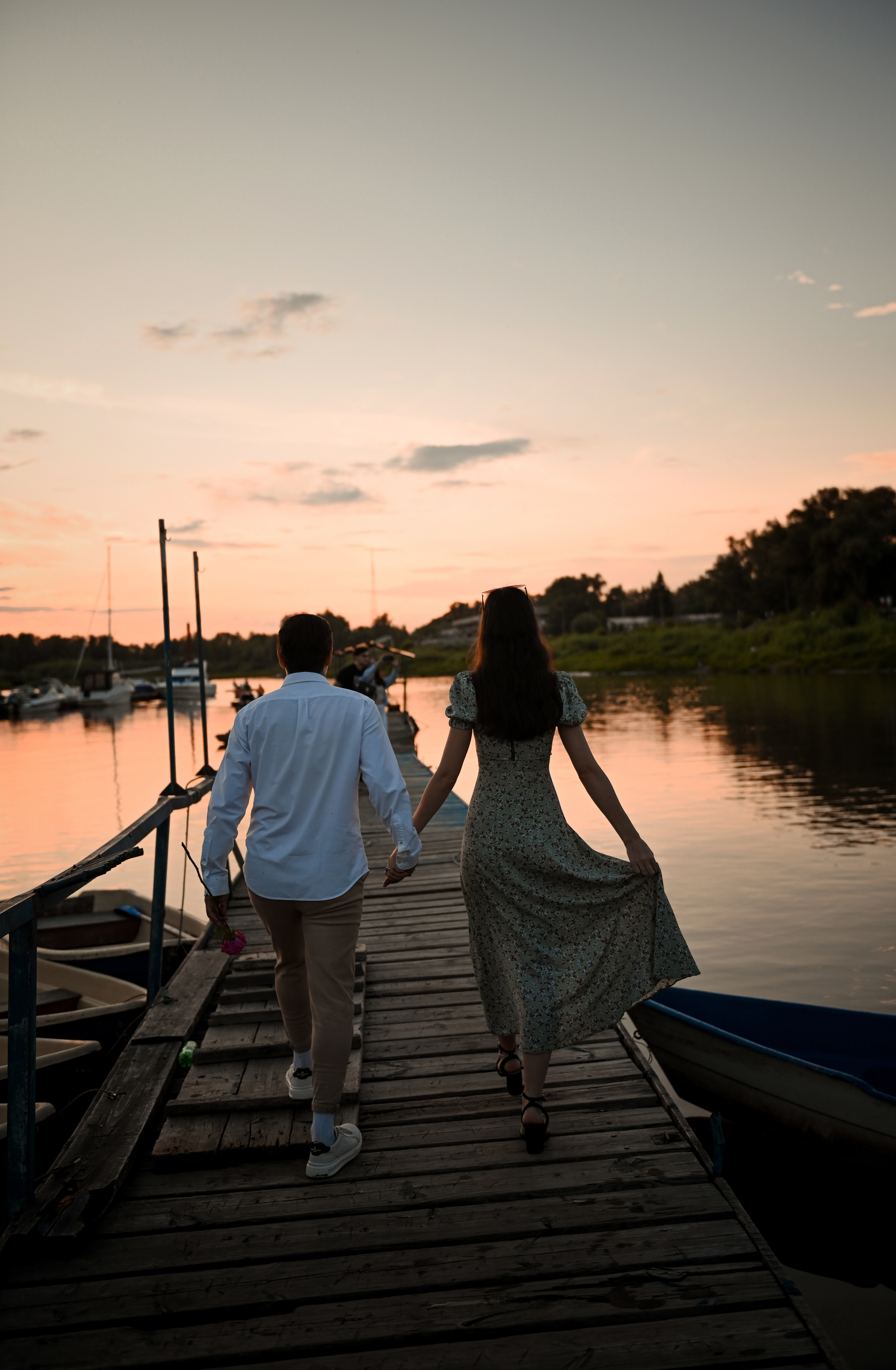 Love story Александра и Виктории на закате. Свадебный, семейный, детский, контент фотограф в Омске Максим Ильин