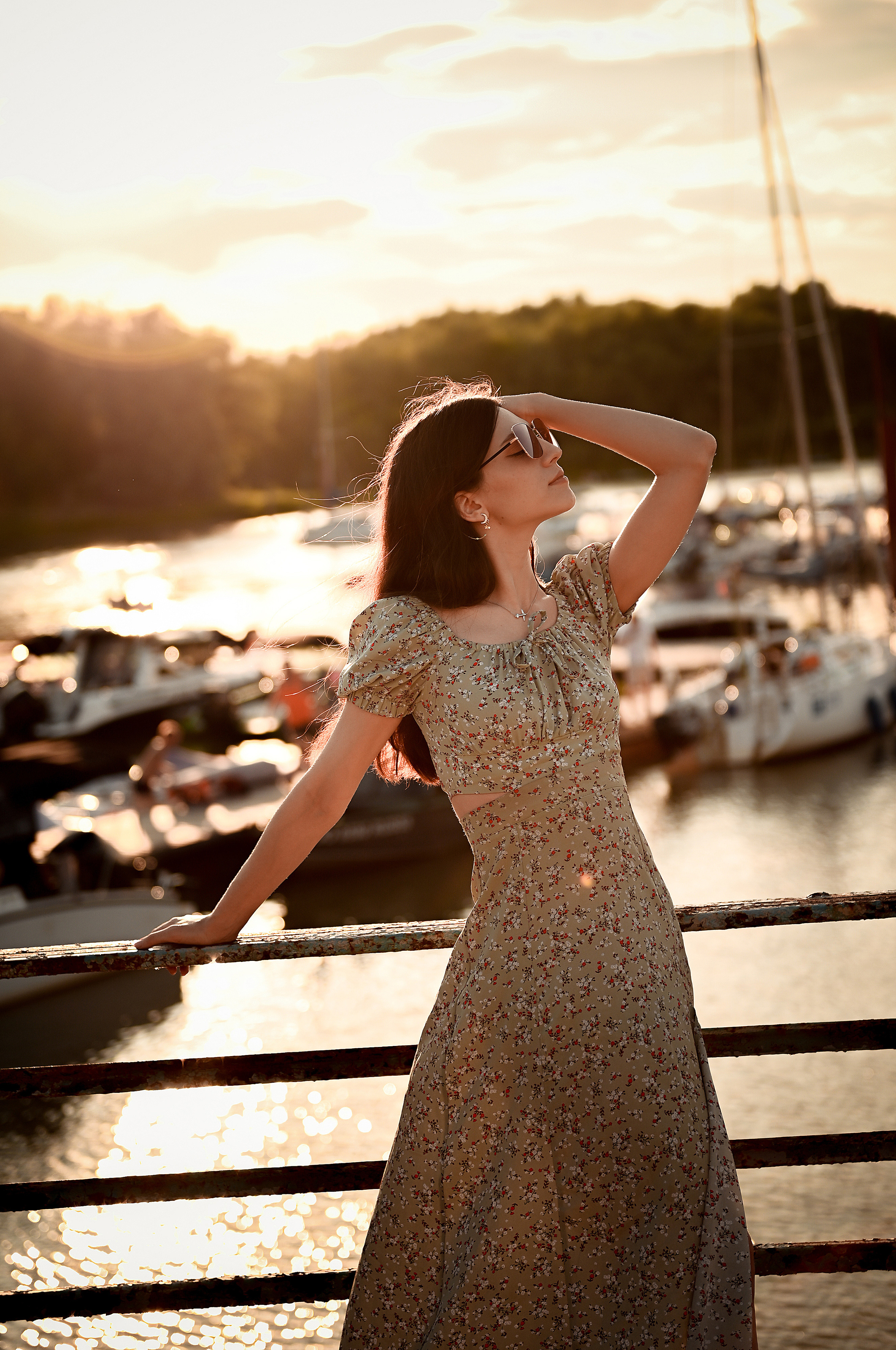 Love story Александра и Виктории на закате. Свадебный, семейный, детский, контент фотограф в Омске Максим Ильин