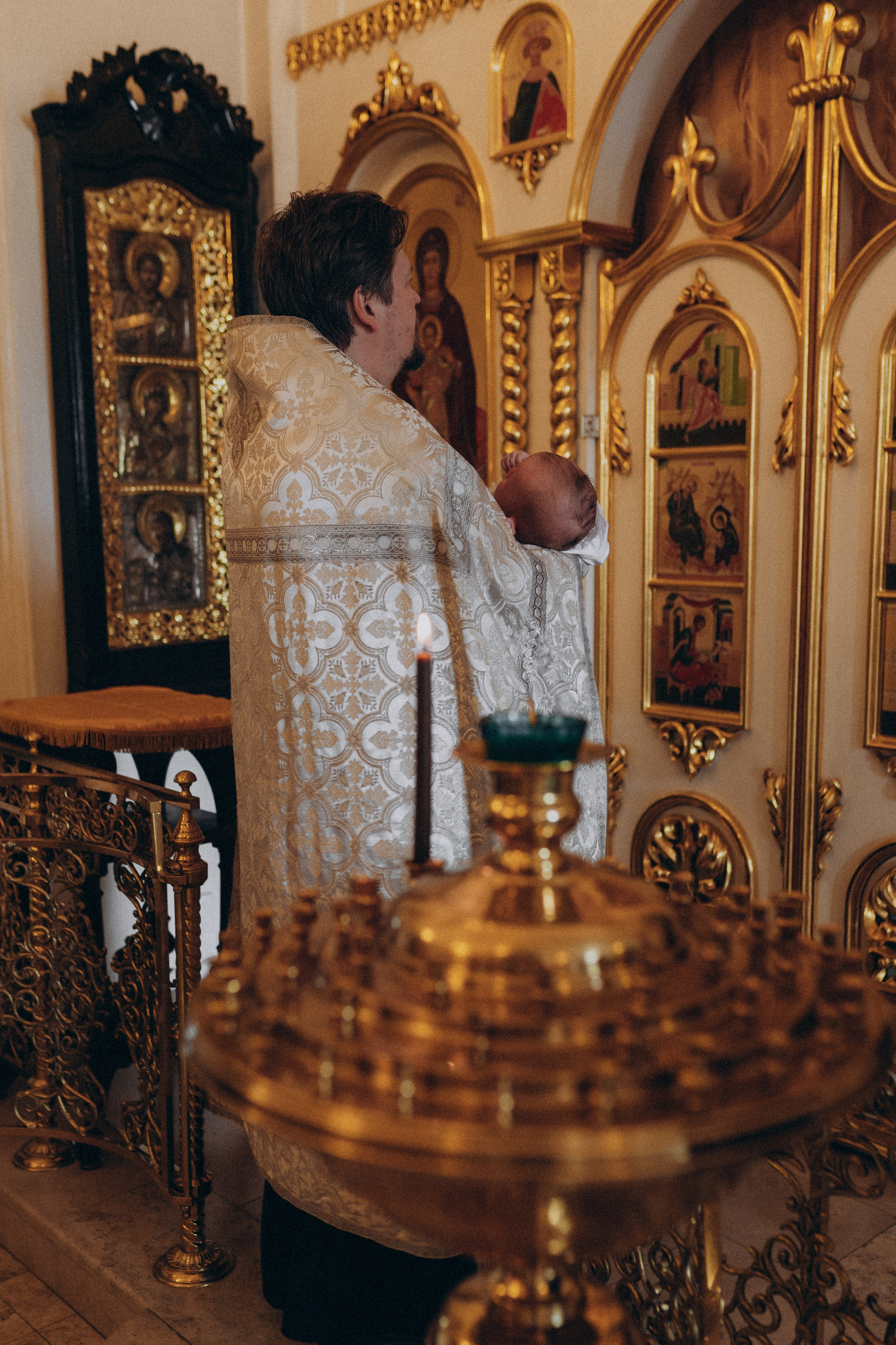 Крещение Димы. Фотограф Торопец Кристина Абрамова Kanwellia photography