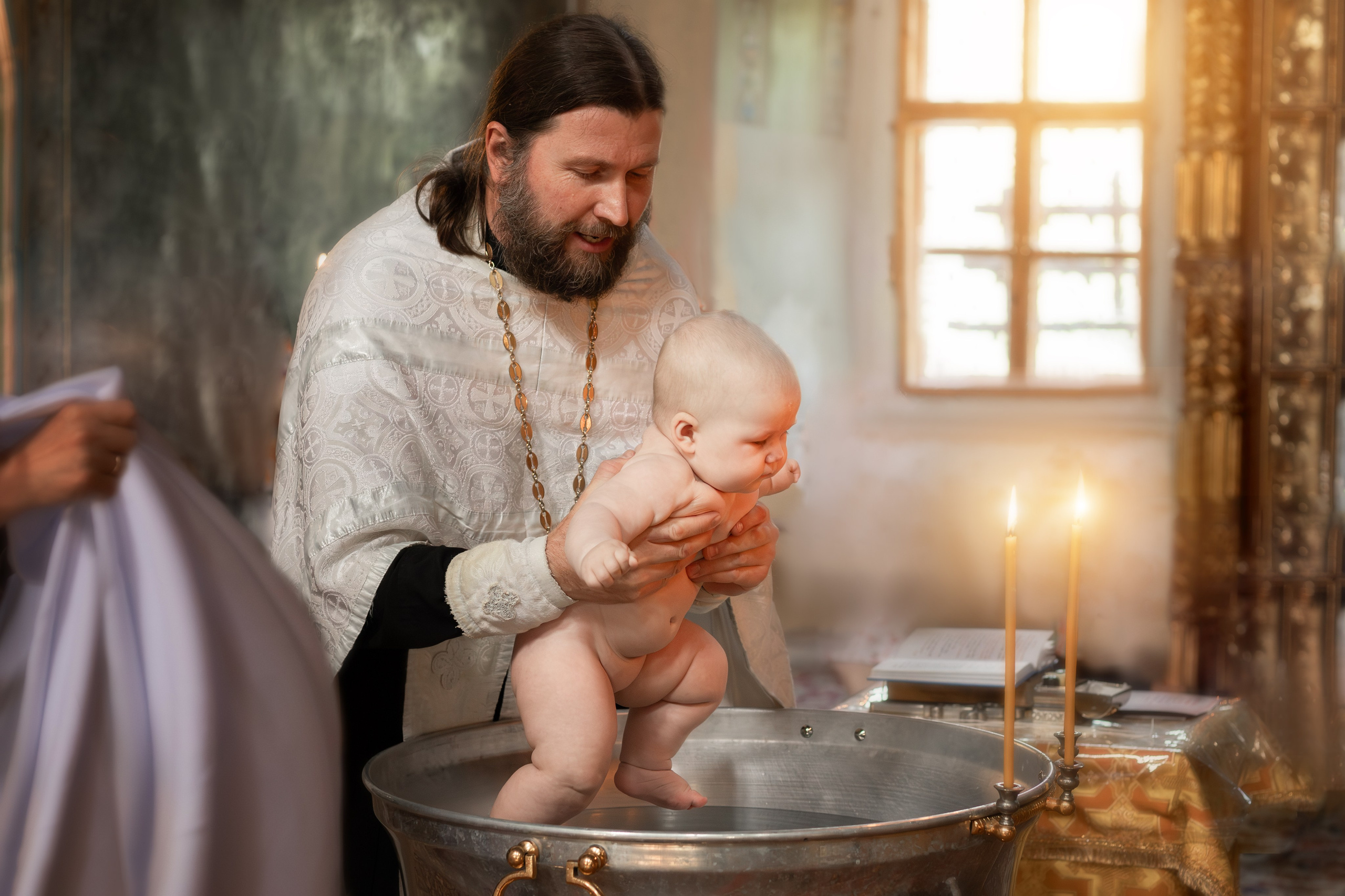 Крещение. Семейный и анималист фотограф в Переславле Анастасия Гусева