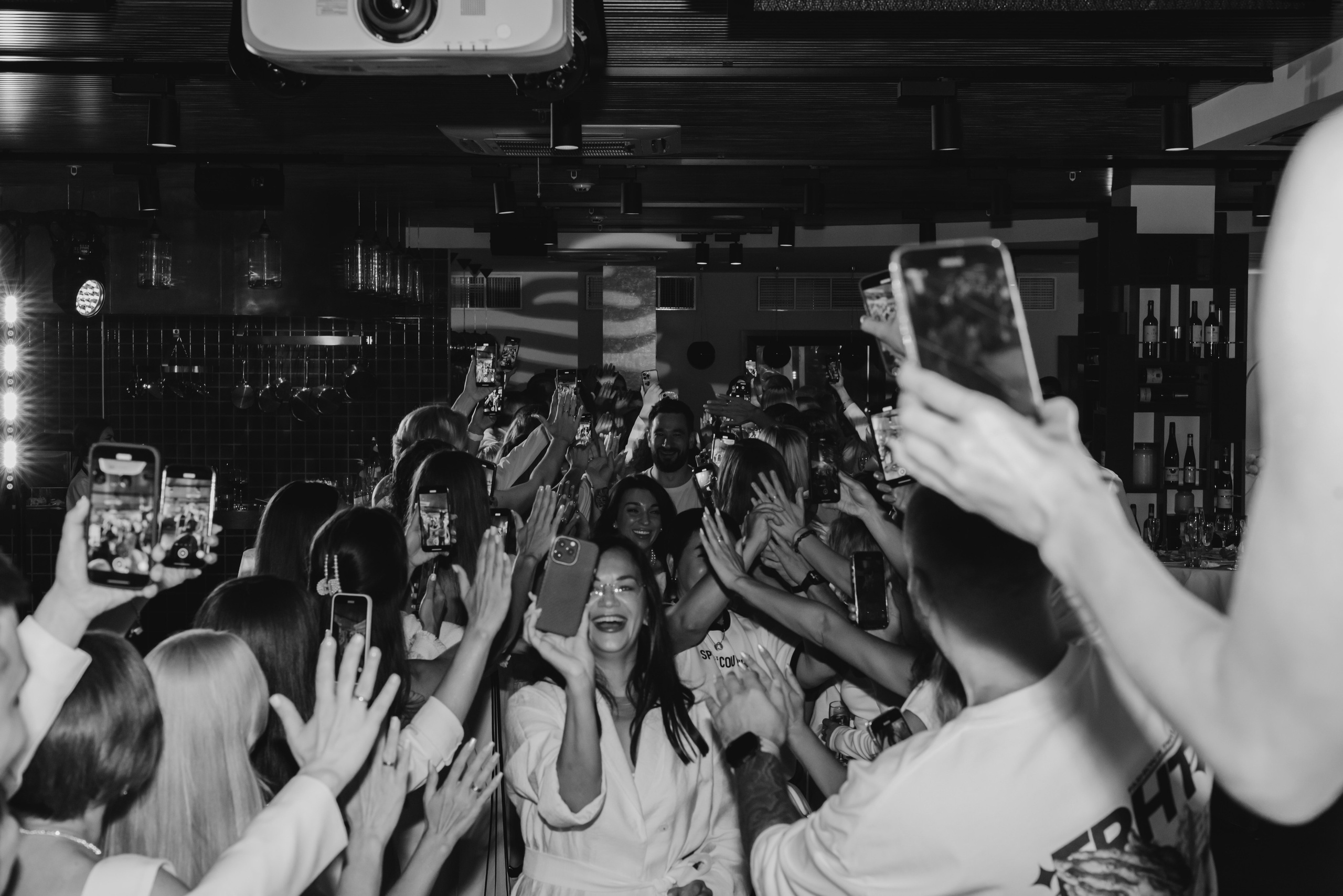 Репортаж, фуршет