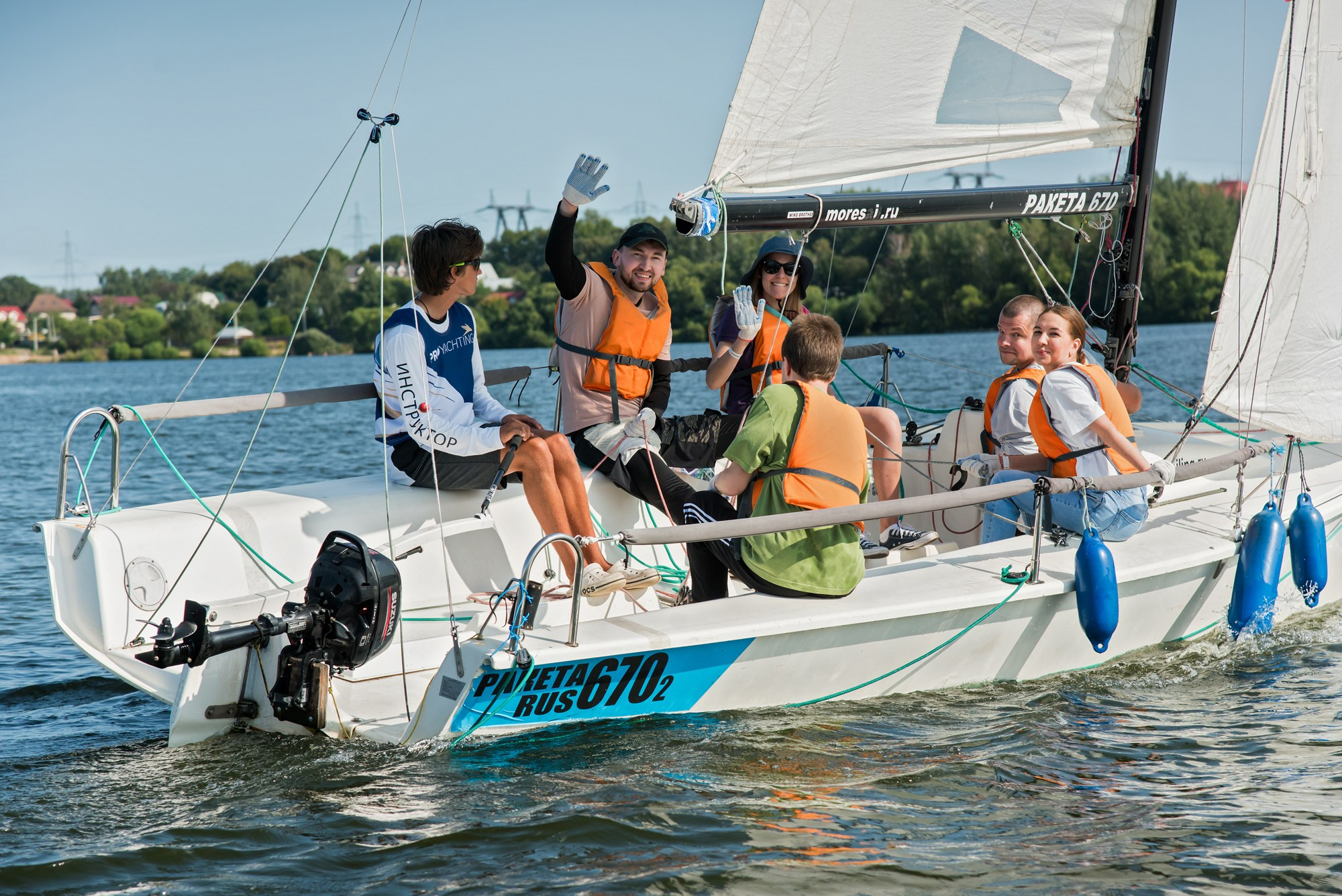 Парусная регата. Anzhina1.wfolio.pro