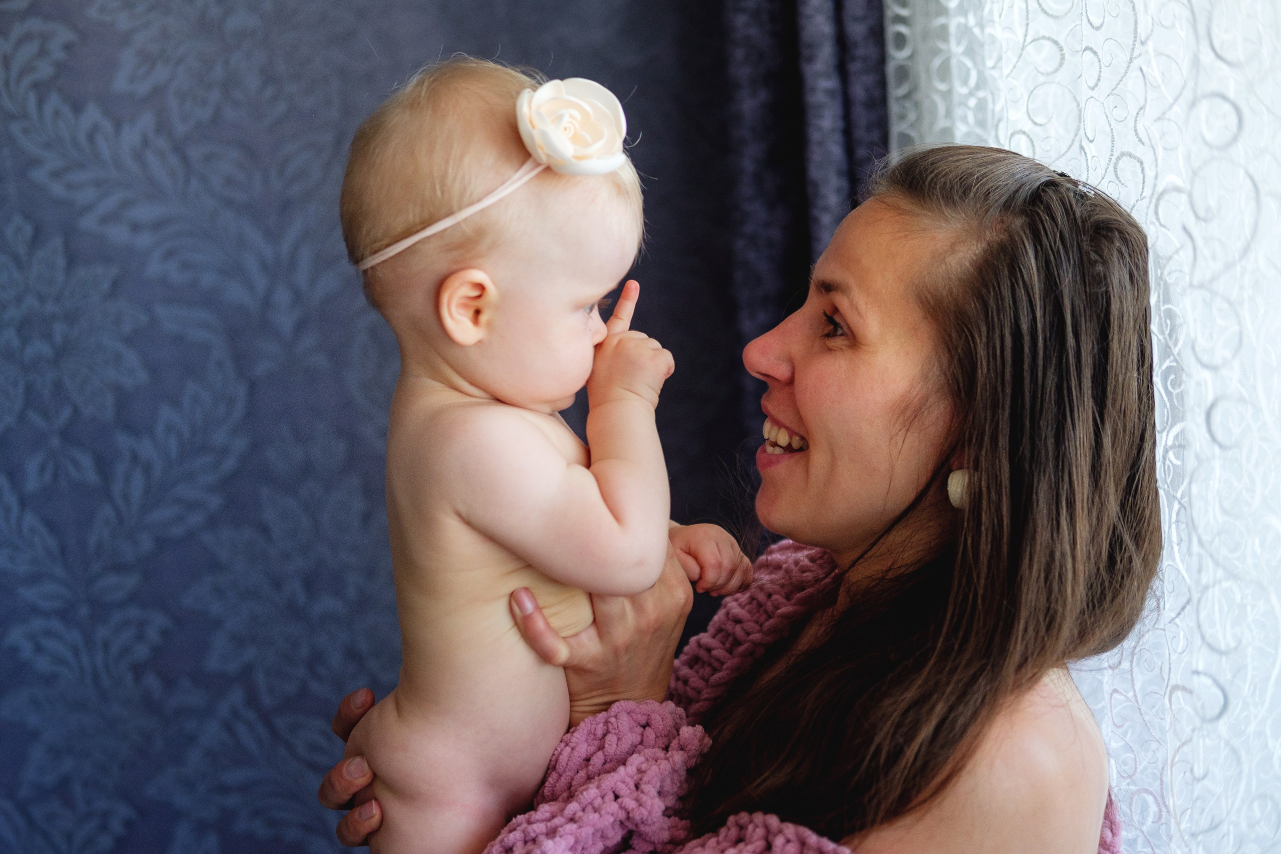 Портрет мамы и маленькой доченьки в Тюмени