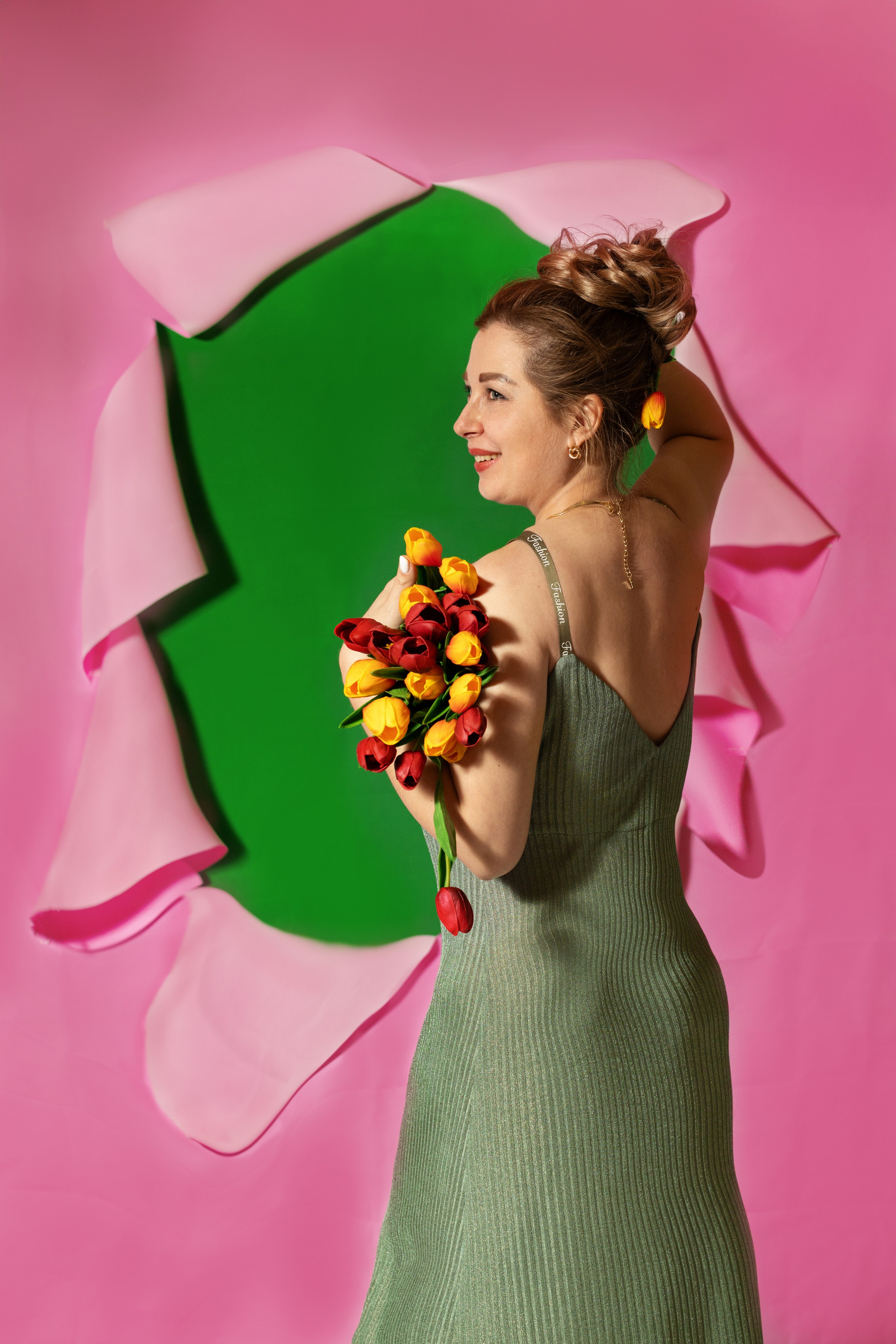 Красное на зеленом. Индивидуальный фотограф в Сергиевом Посаде Наталья Румянцева