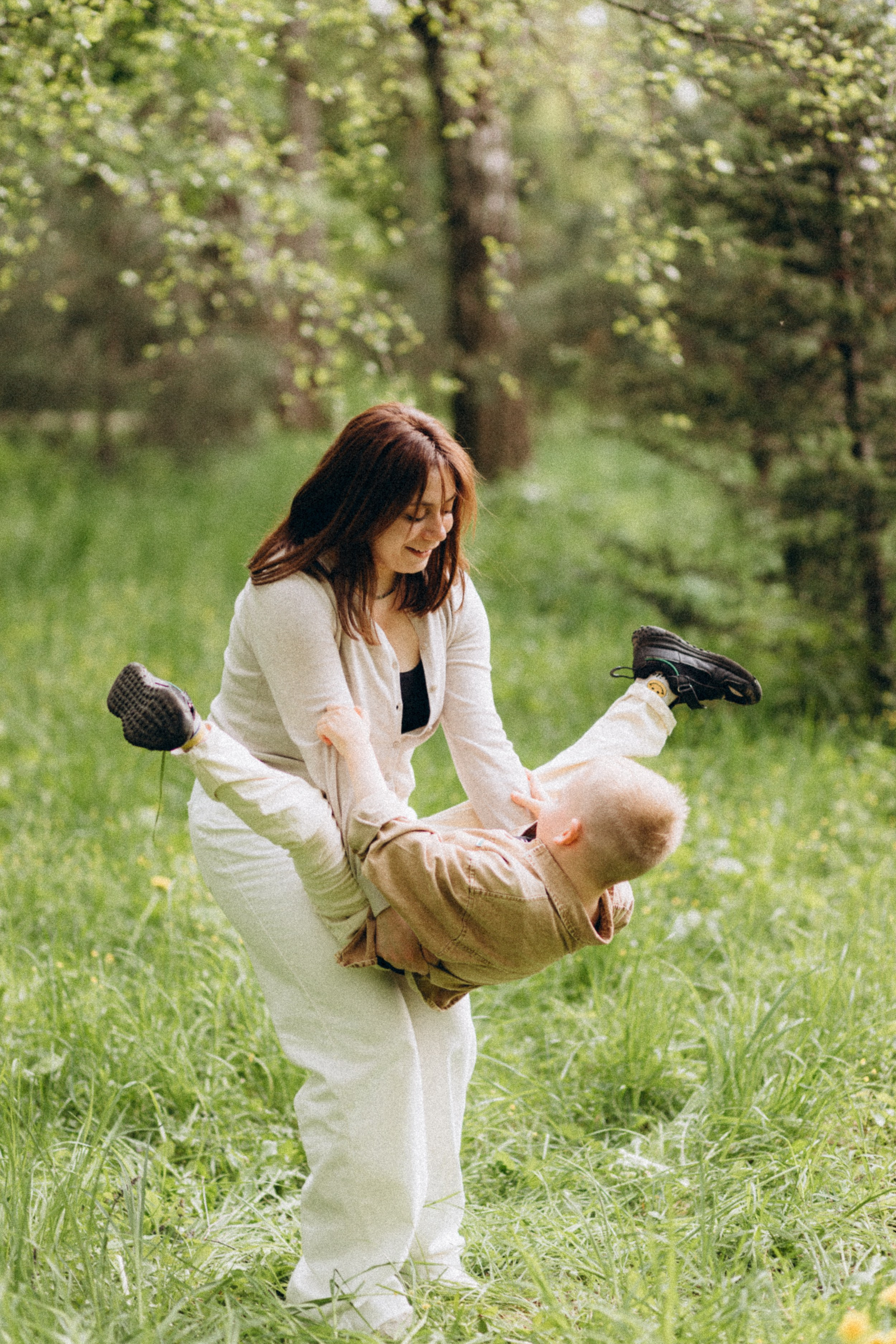 Пикник мама и сын. Krylovaphoto