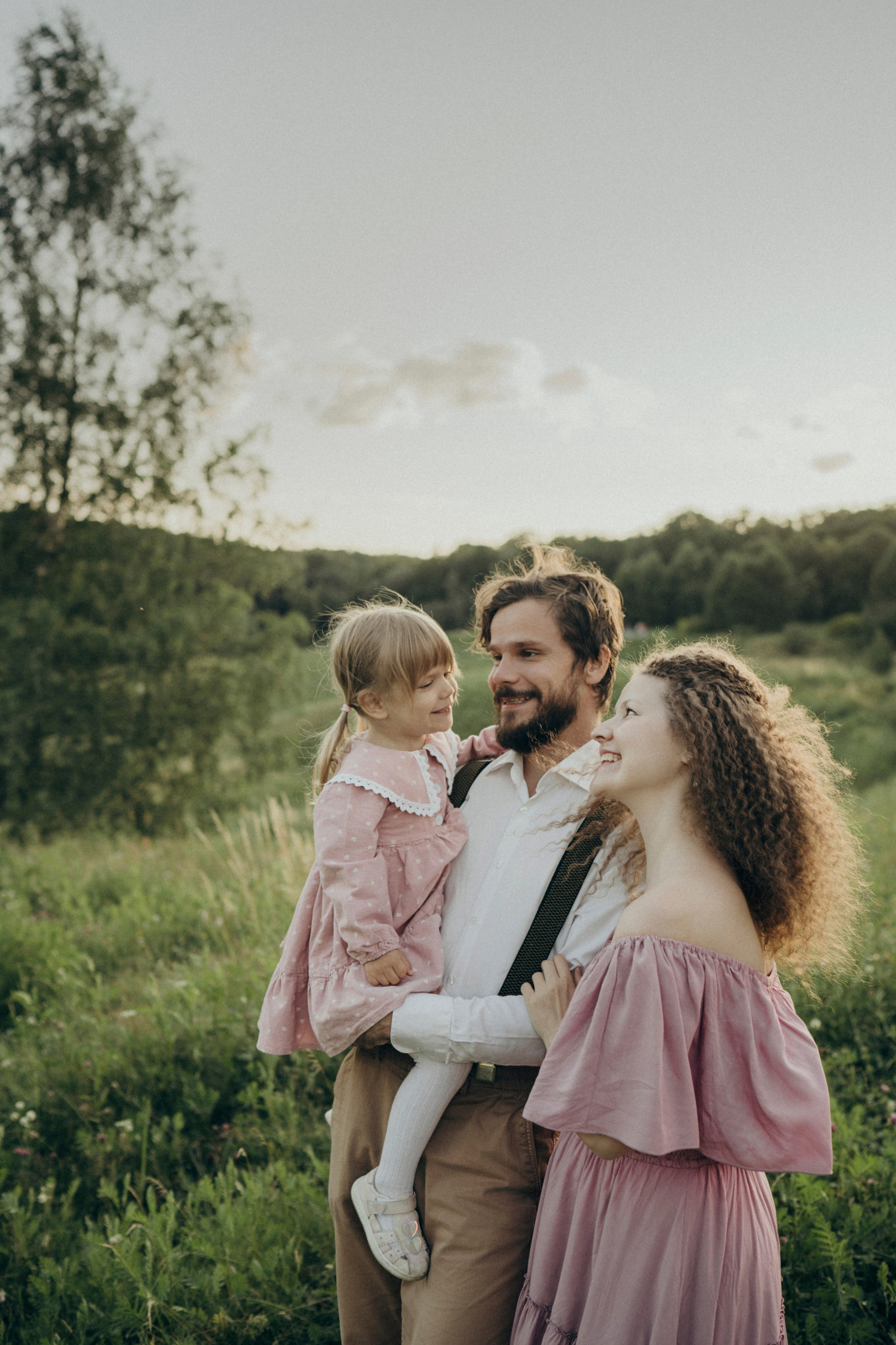Закатная история. Семейный фотограф в Москве Елена Гильманова