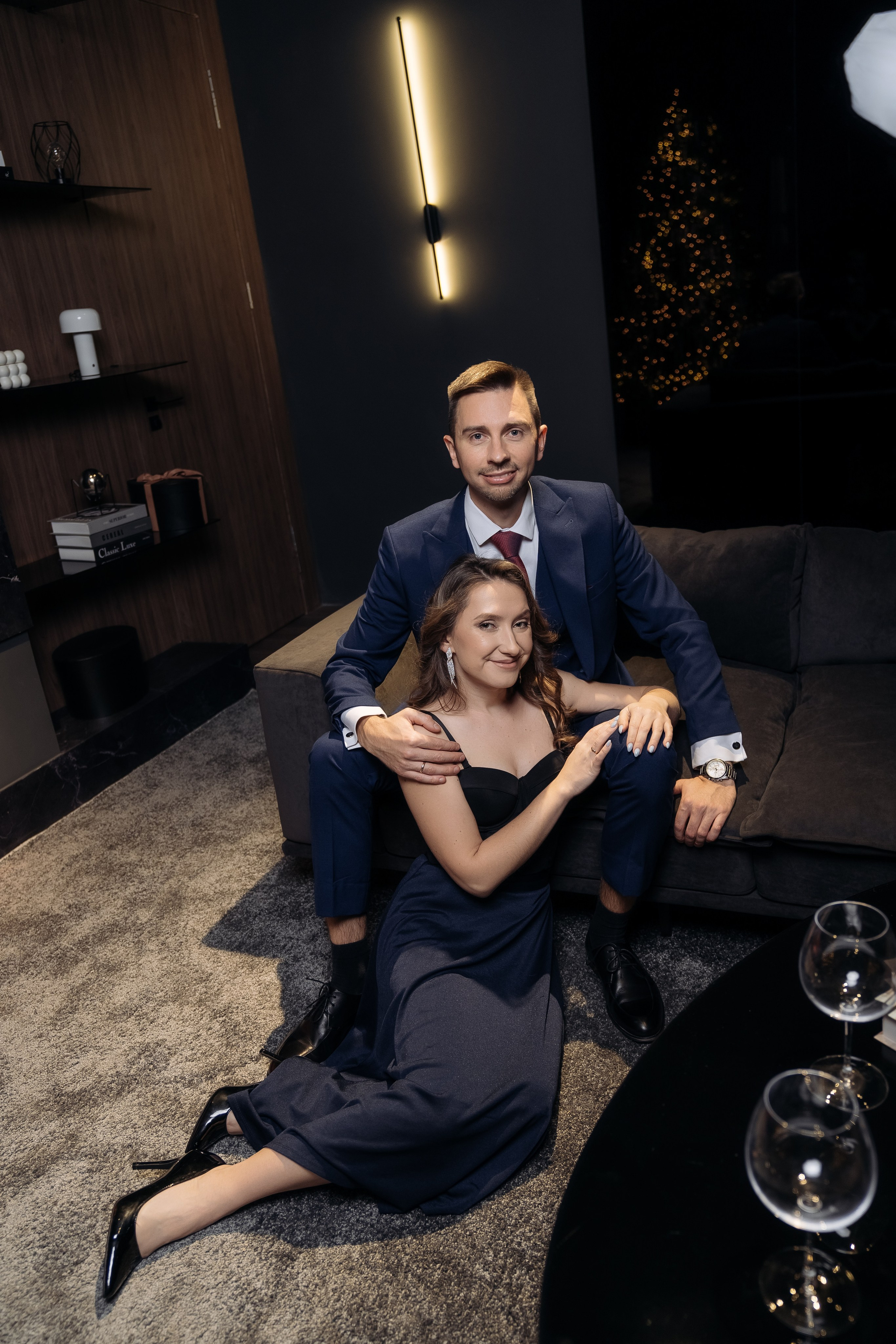 Новогодний. Семейный фотограф СПб Анастасия Василь. Фотосессия на годик