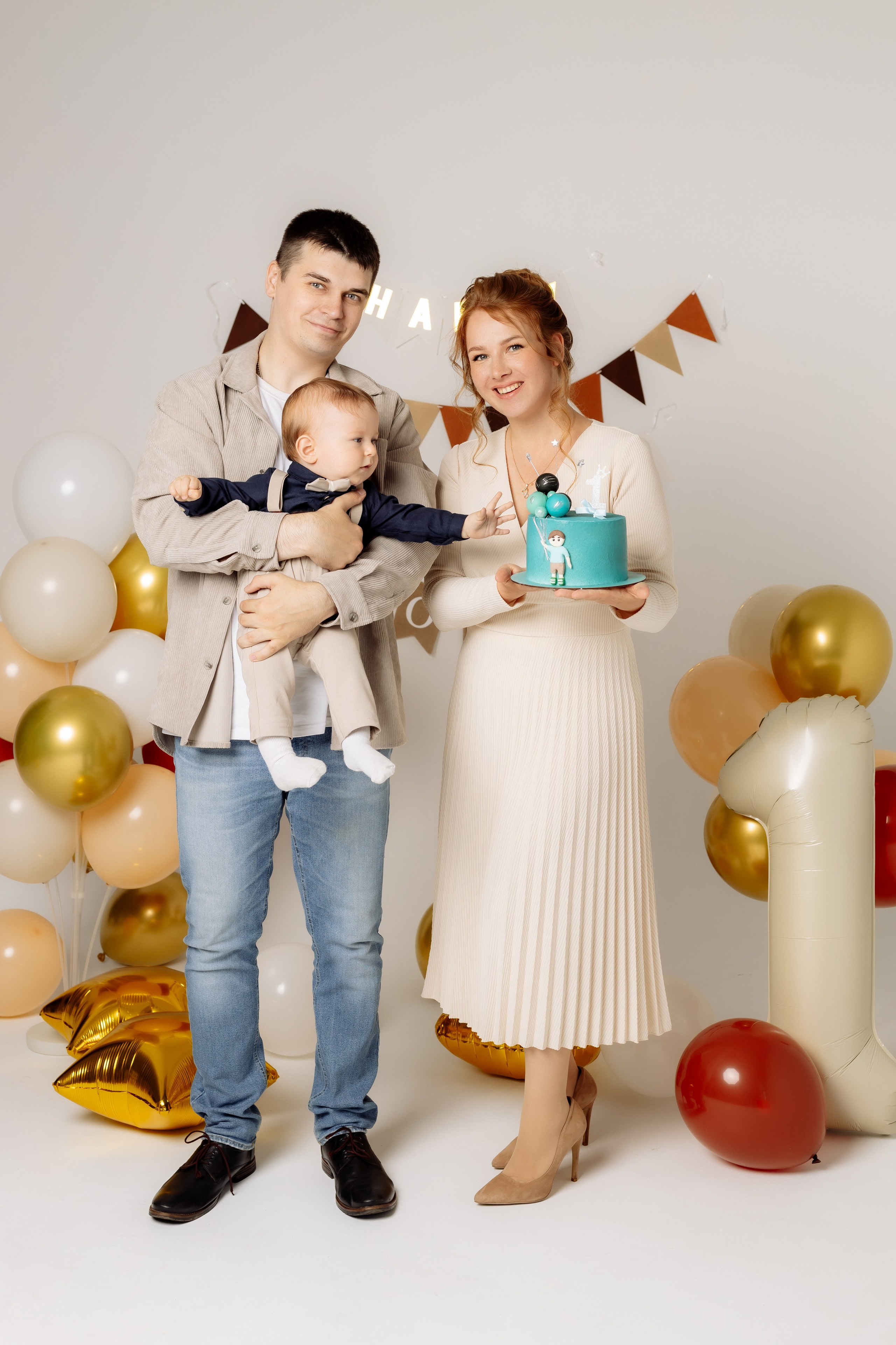 Фотосессия на 1 годик. Зотова Алена — семейный и женский фотограф в Зеленограде