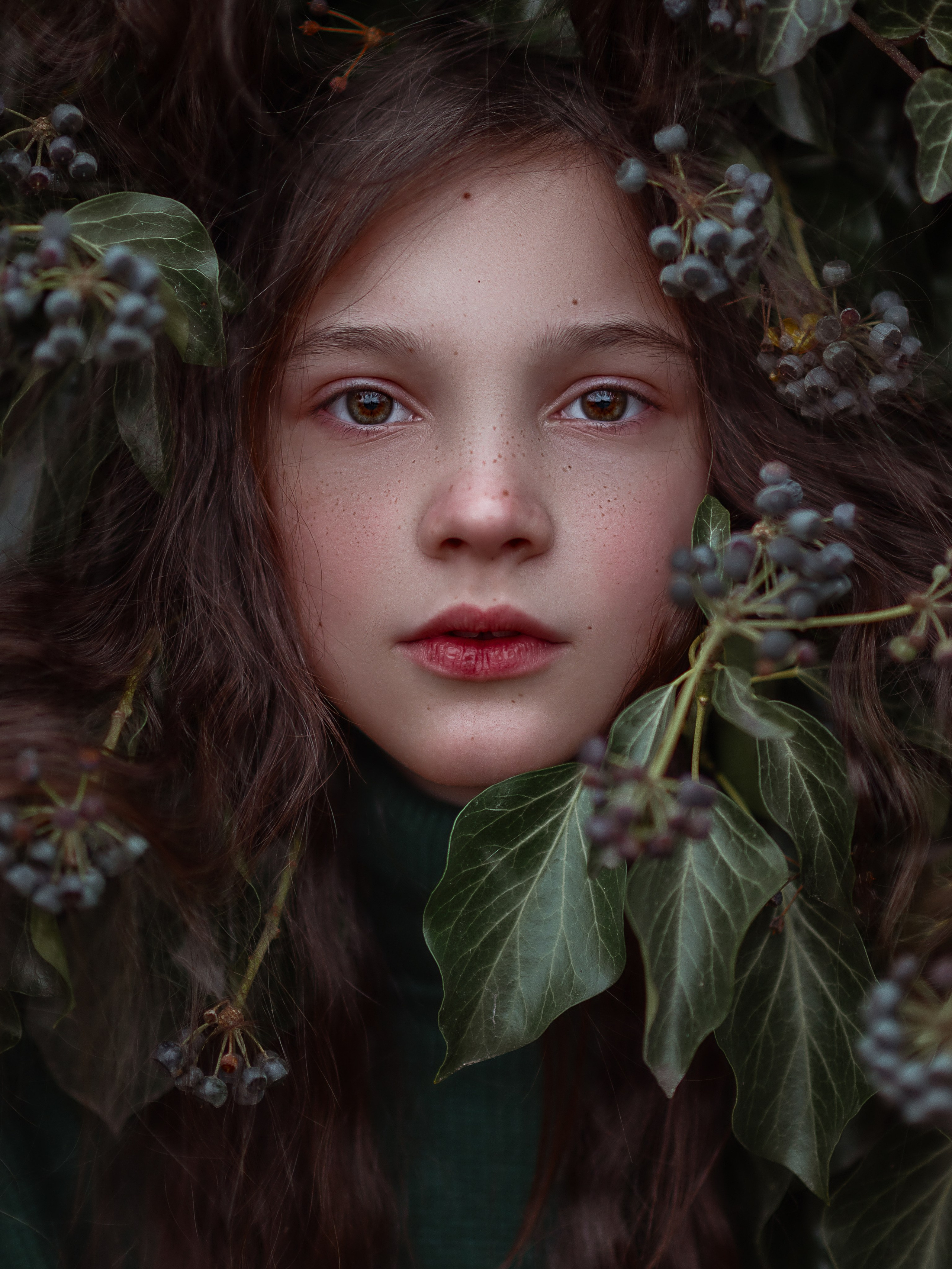 Творческий сюжетный портрет на фотосессии в Севастополе