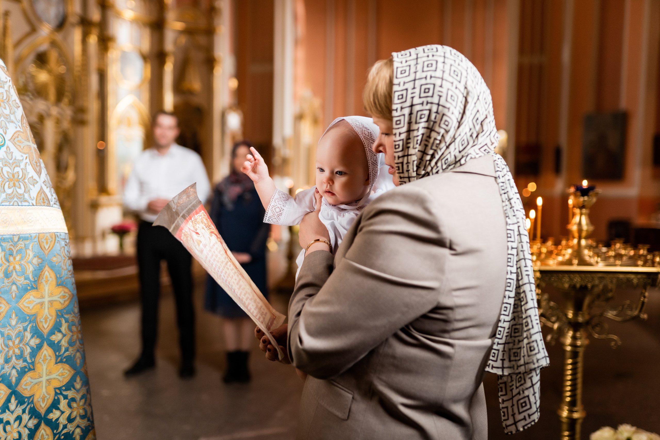 Крещение Вари. Фотограф и видеограф Евгений Романов Санкт-Петербург