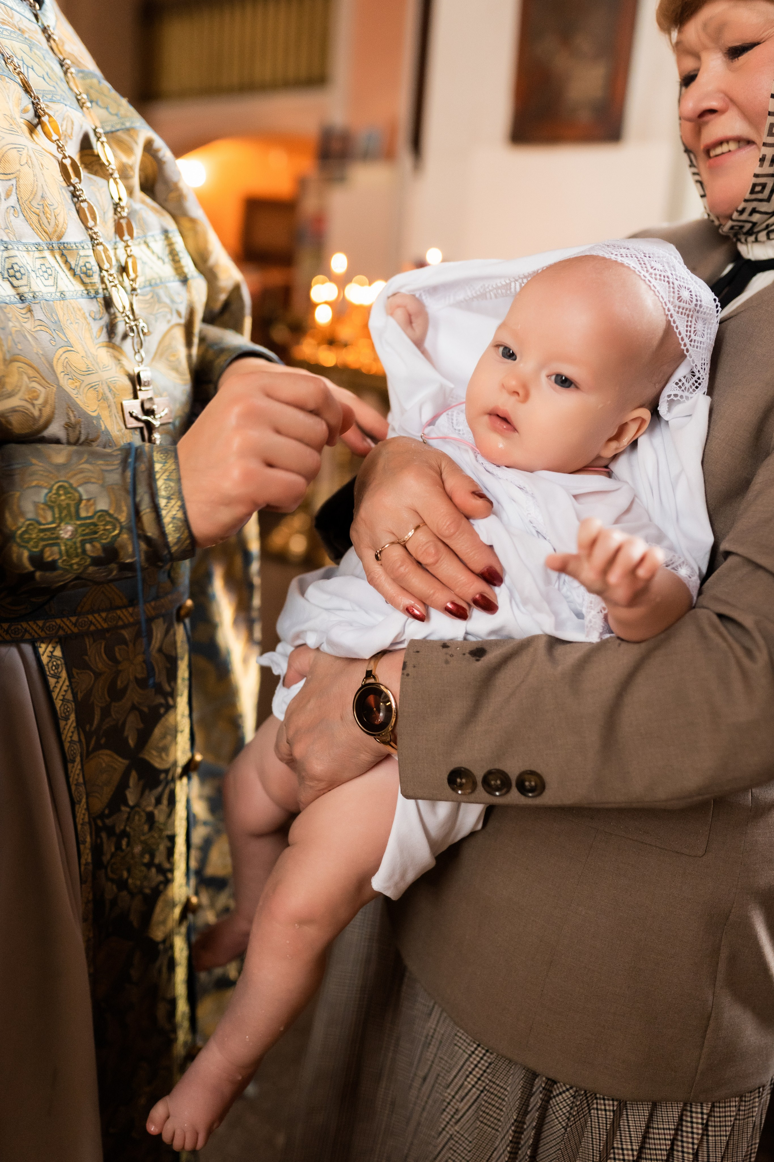Крещение Вари. Фотограф и видеограф Евгений Романов Санкт-Петербург
