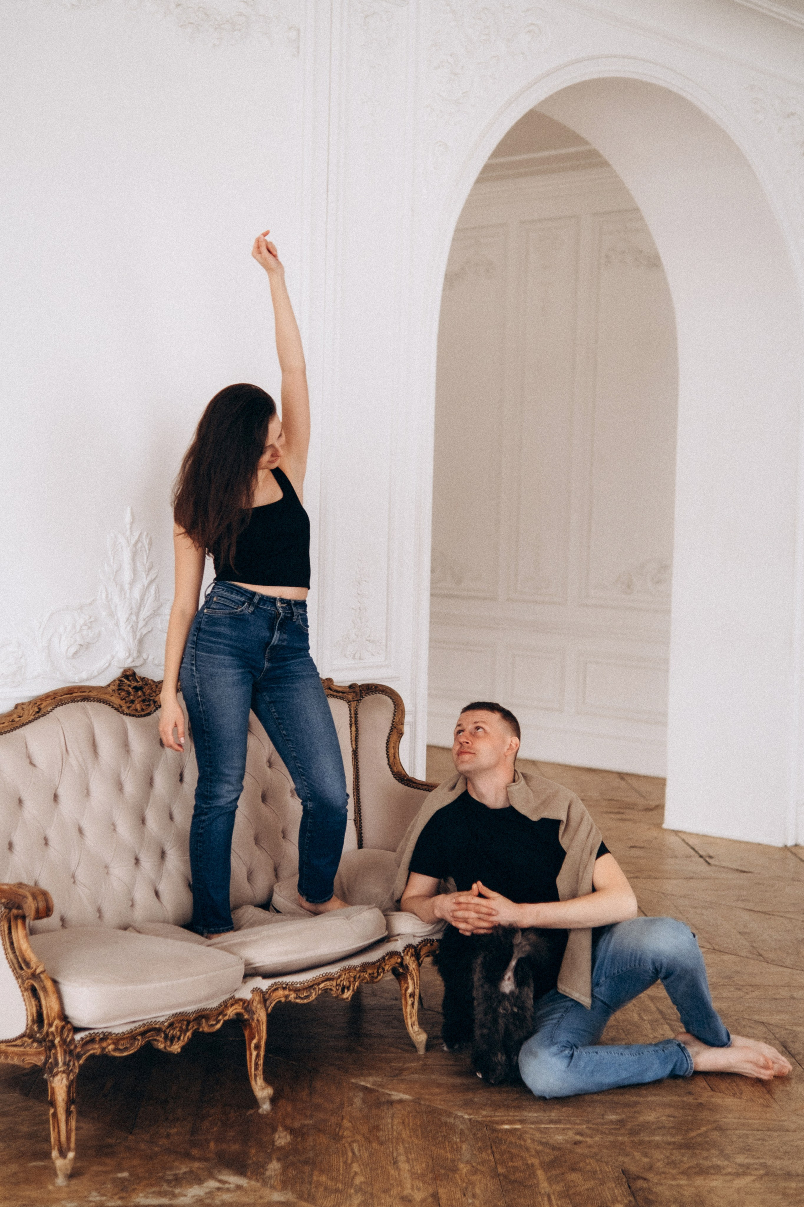 Ирина, Владимир и Ричард (зал Романов). Фотограф в Санкт-Петербурге Кристина Брянская