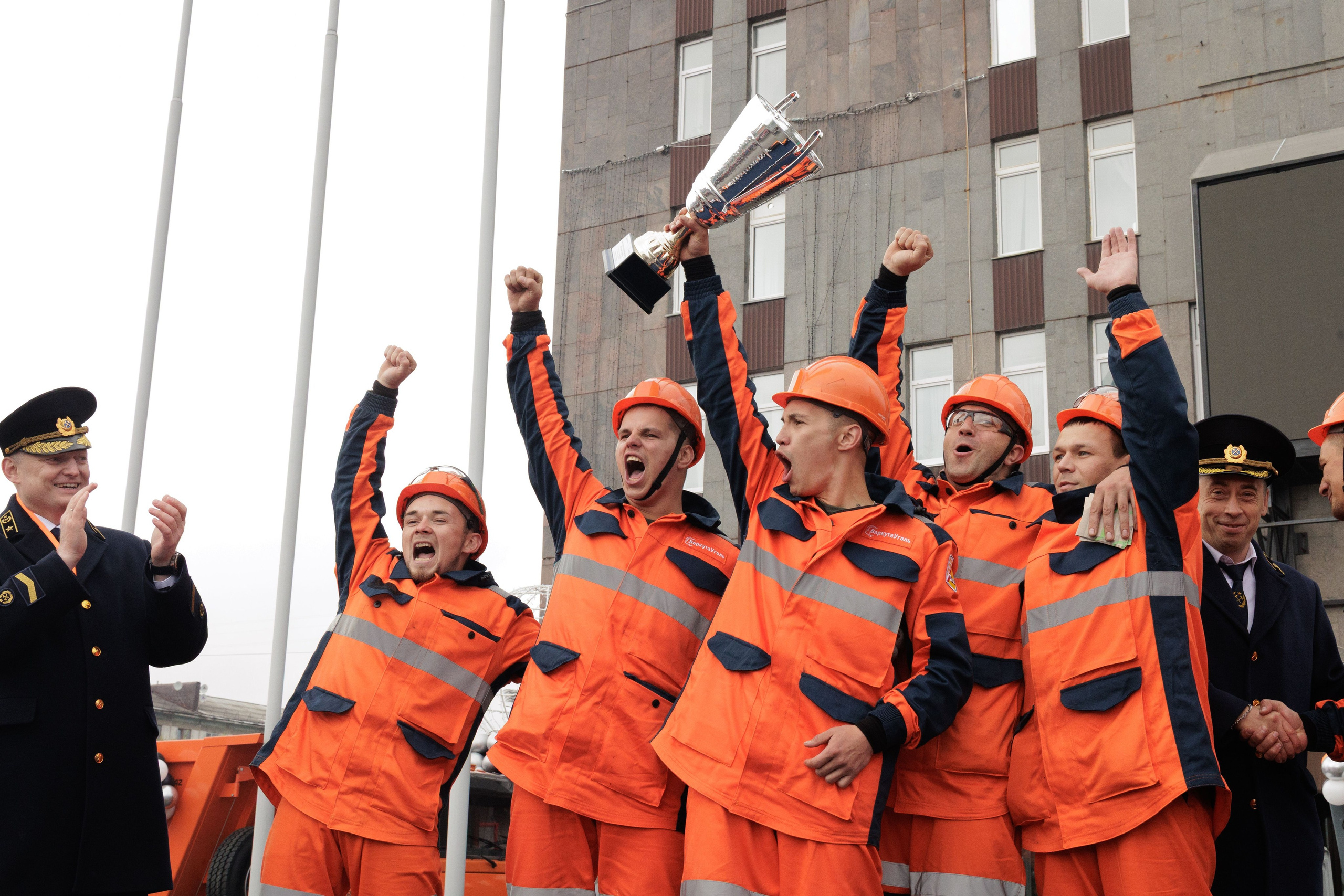 День шахтера в Воркуте. Фотограф Владимир Юрлов