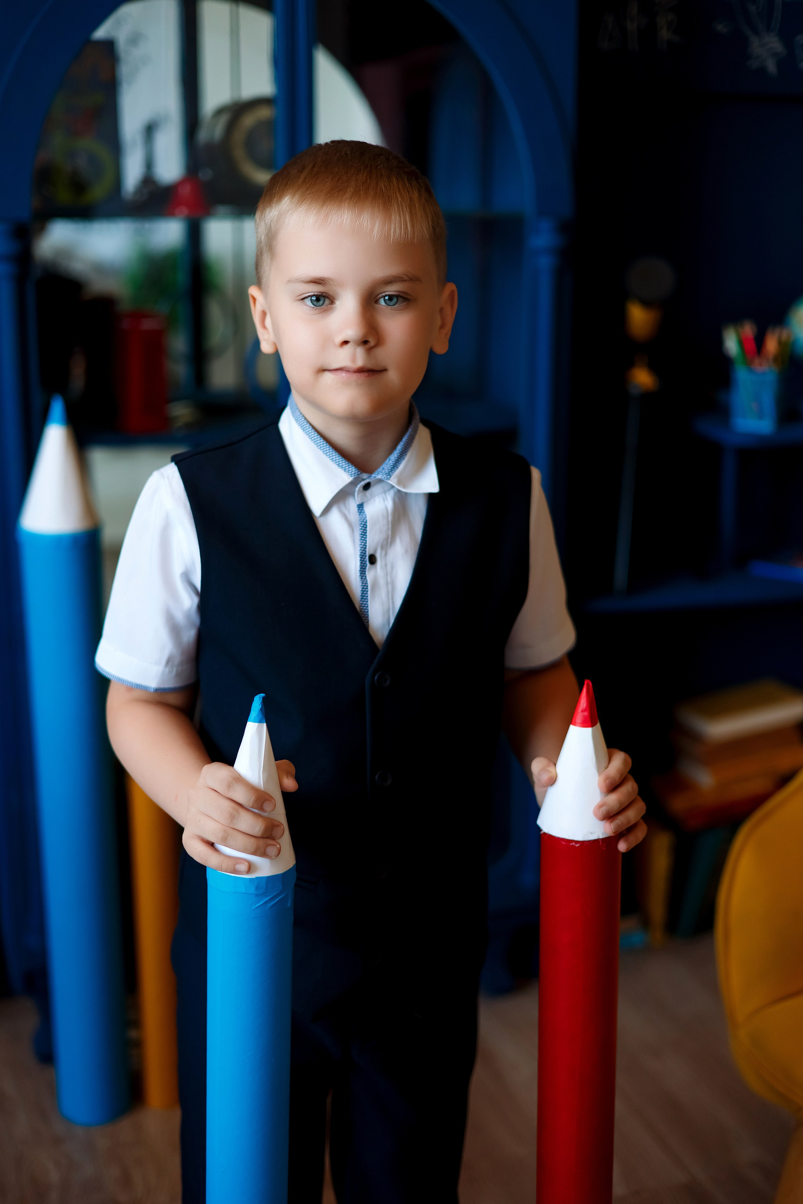 4 класс фотосессия в фотостудии. Фотограф Любовь Корниенко, Примоский край