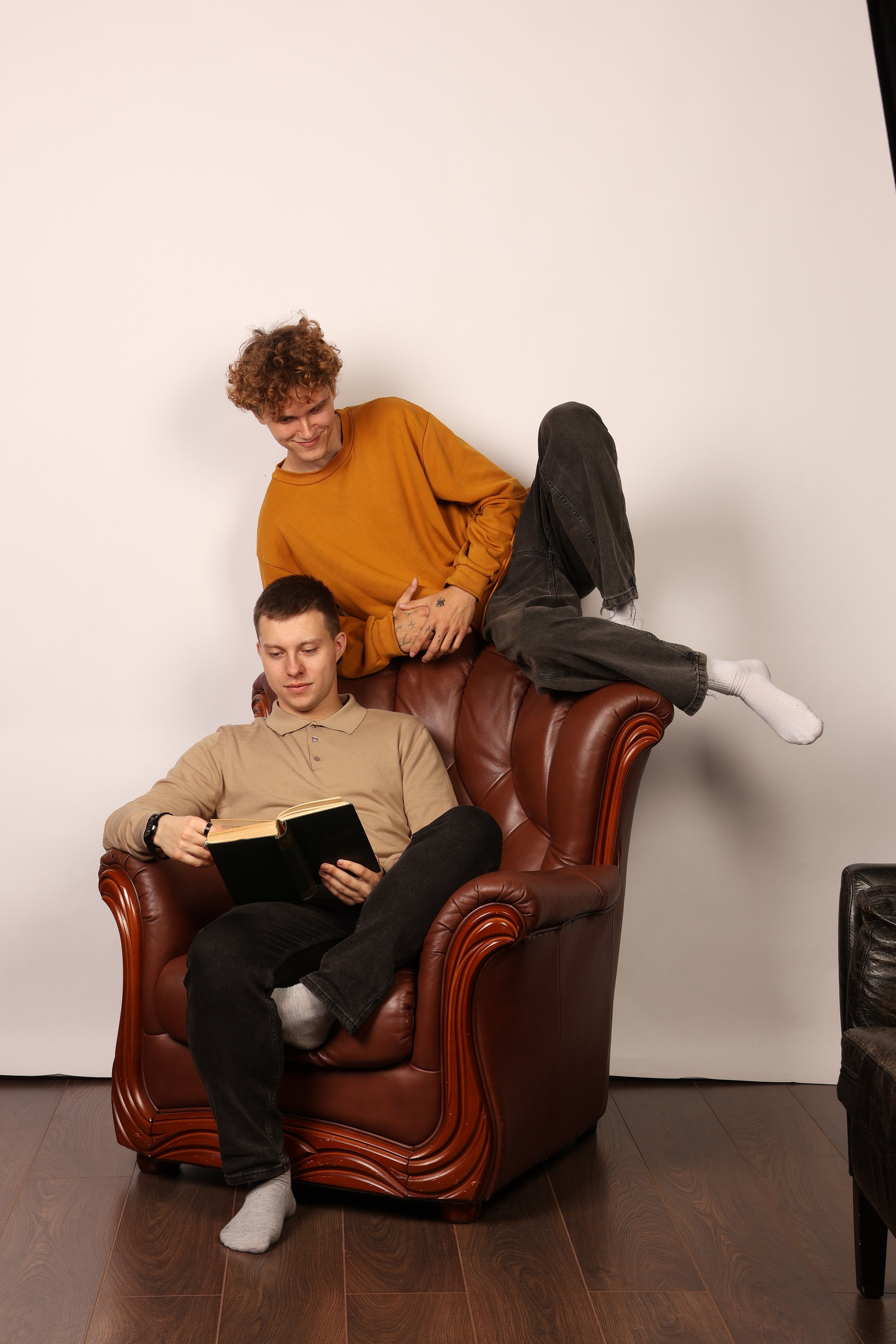 Musicians. Mintonov's Film Studio