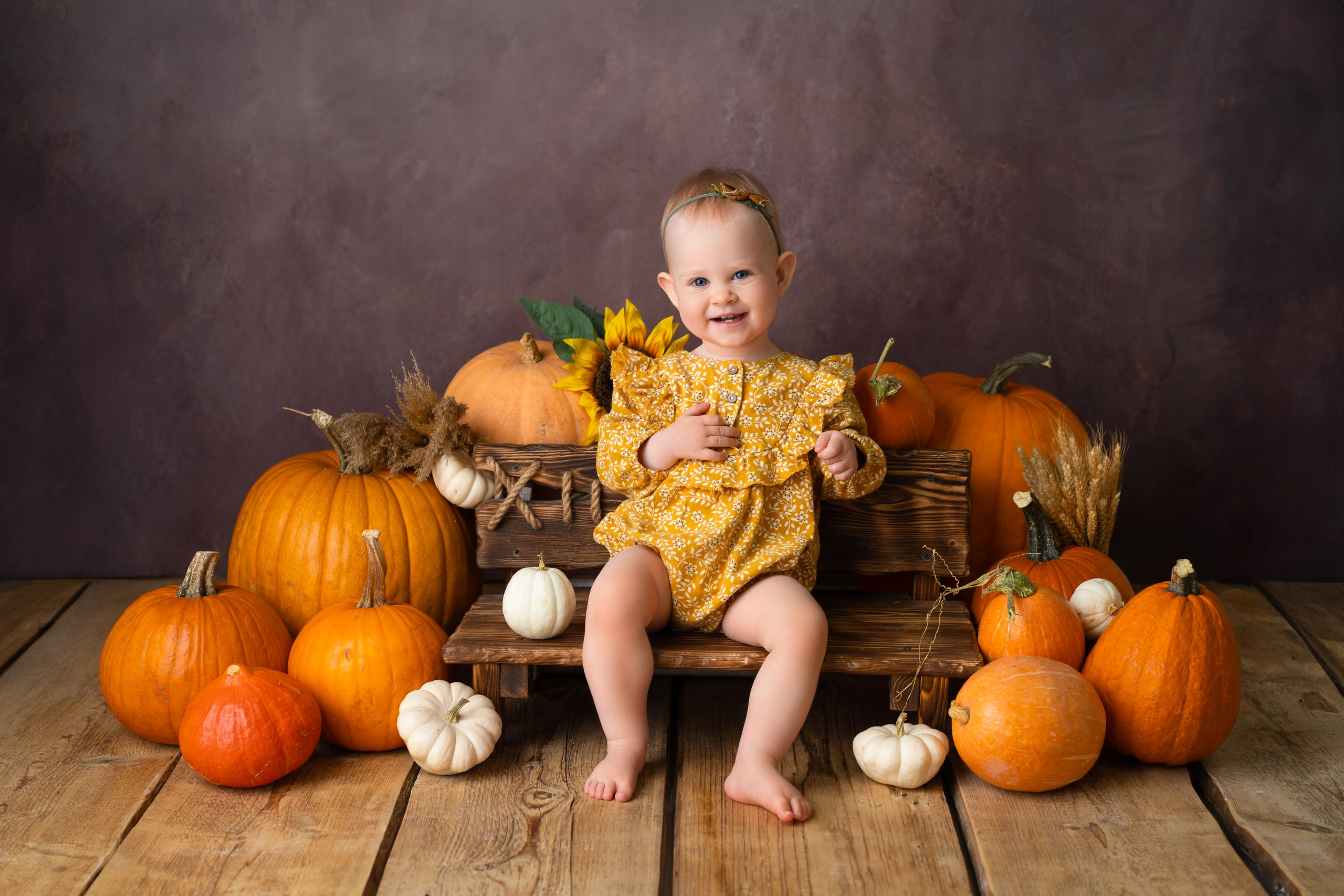 Осенний. Newborn фотограф в Москве — Фотофеи. Съемка новорожденных и детей до года