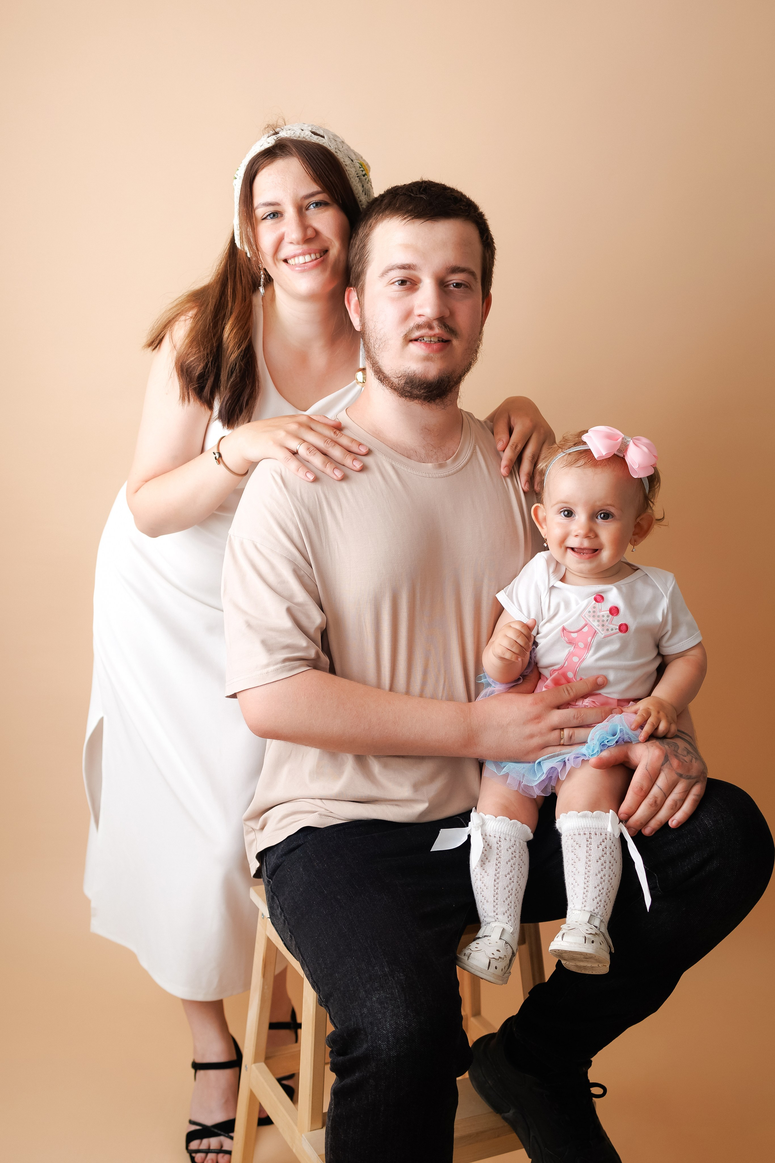 Вероничке 1 годик. Фотограф новорожденный малышей Новосибирск