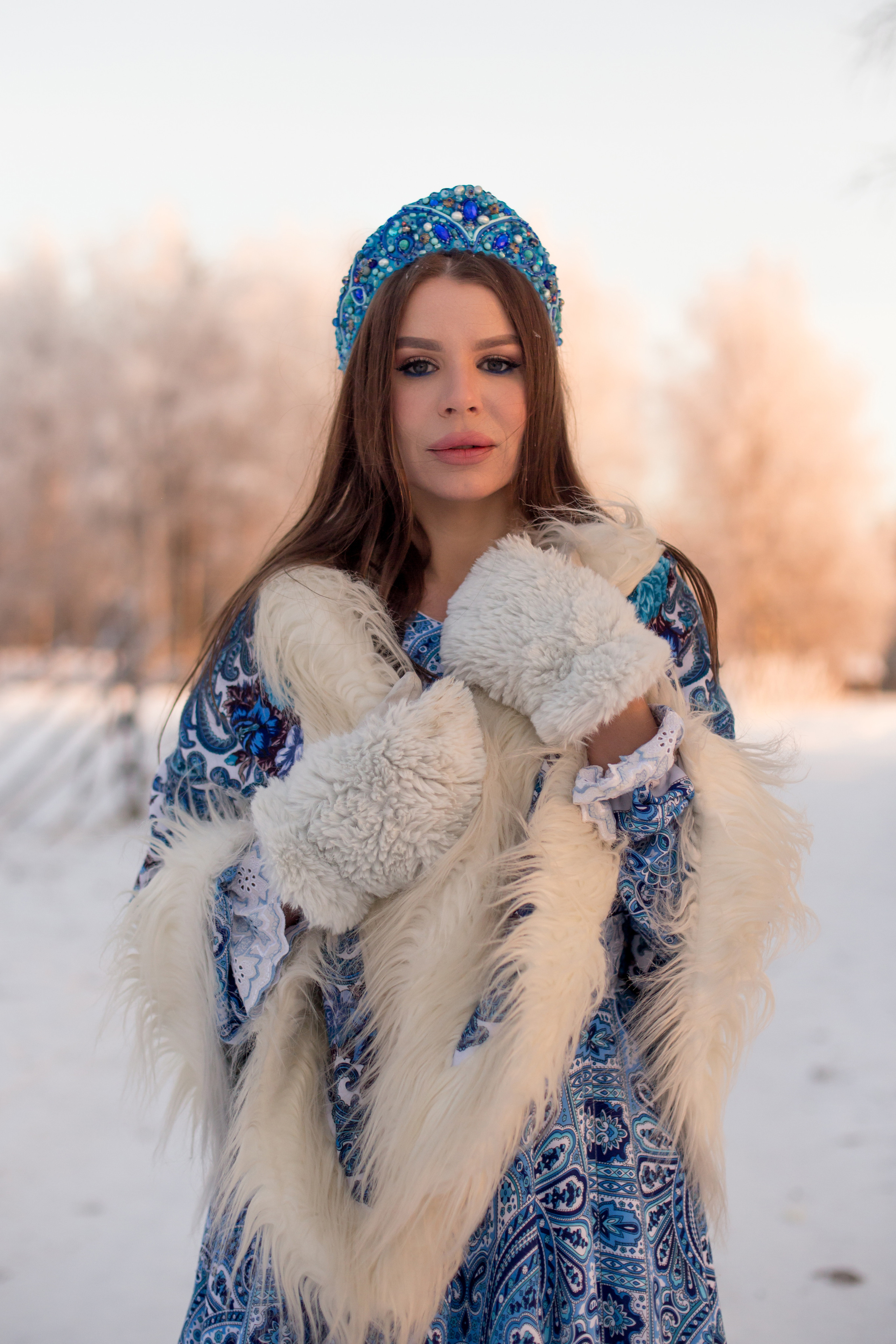 Фотосессия в русско-народном стиле